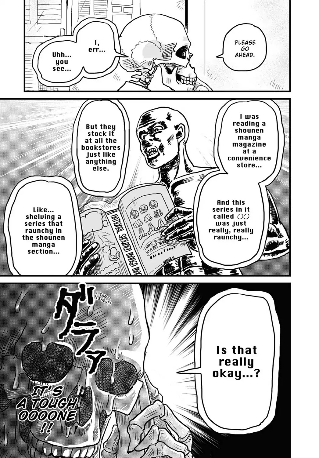 Skull-face Bookseller Honda-san Chapter 10 page 11 - Chapter 10: Erotica on the Mind