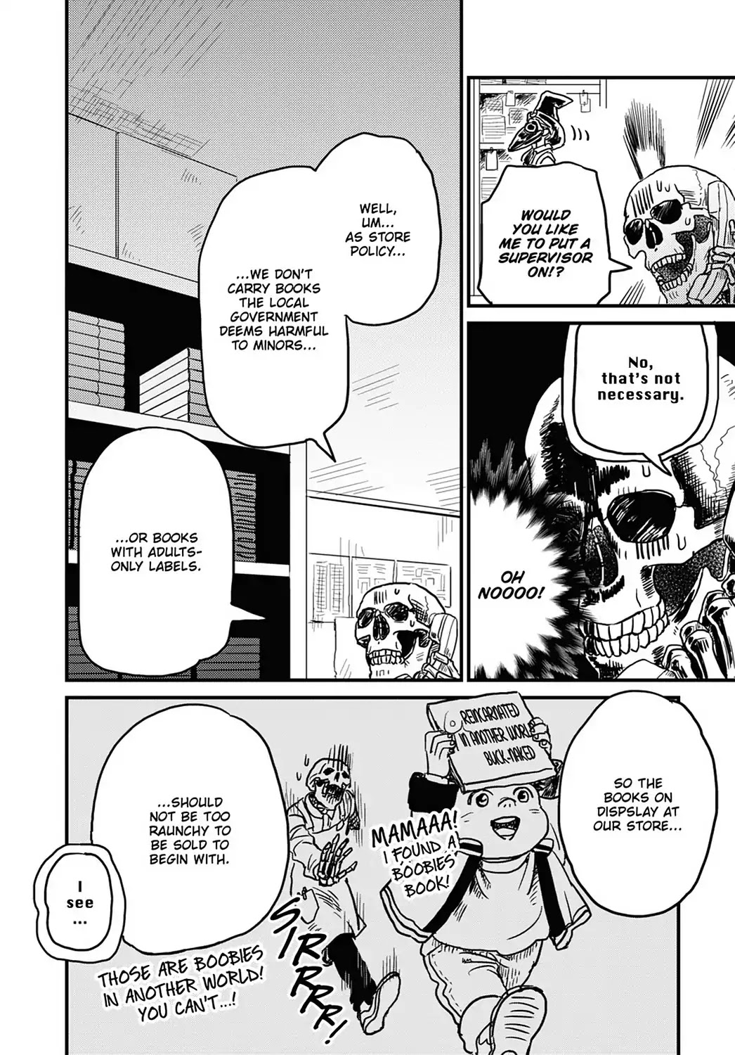 Skull-face Bookseller Honda-san Chapter 10 page 12 - Chapter 10: Erotica on the Mind