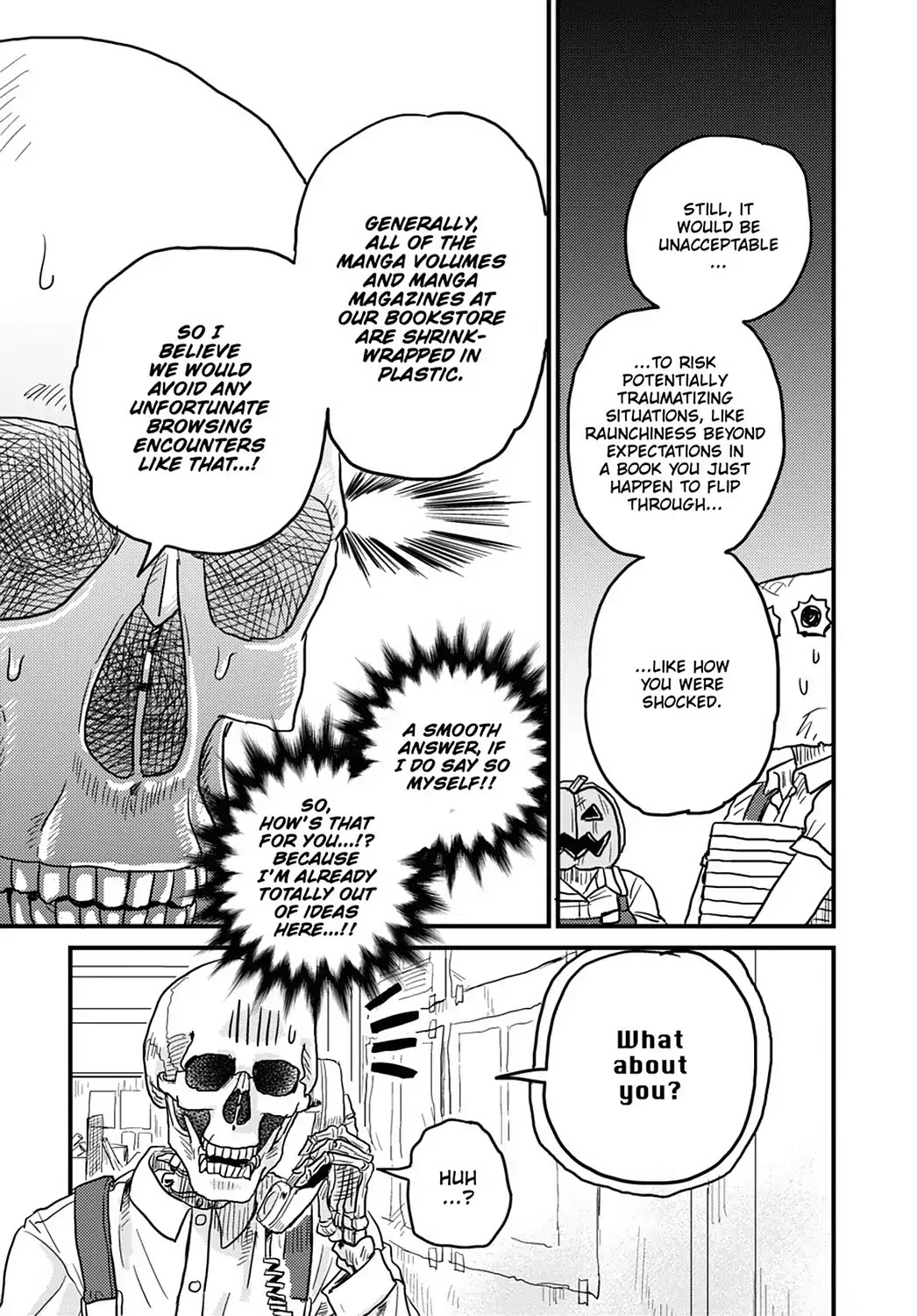 Skull-face Bookseller Honda-san Chapter 10 page 13 - Chapter 10: Erotica on the Mind