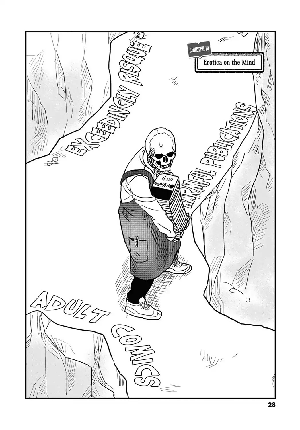 Skull-face Bookseller Honda-san Chapter 10 page 2 - Chapter 10: Erotica on the Mind