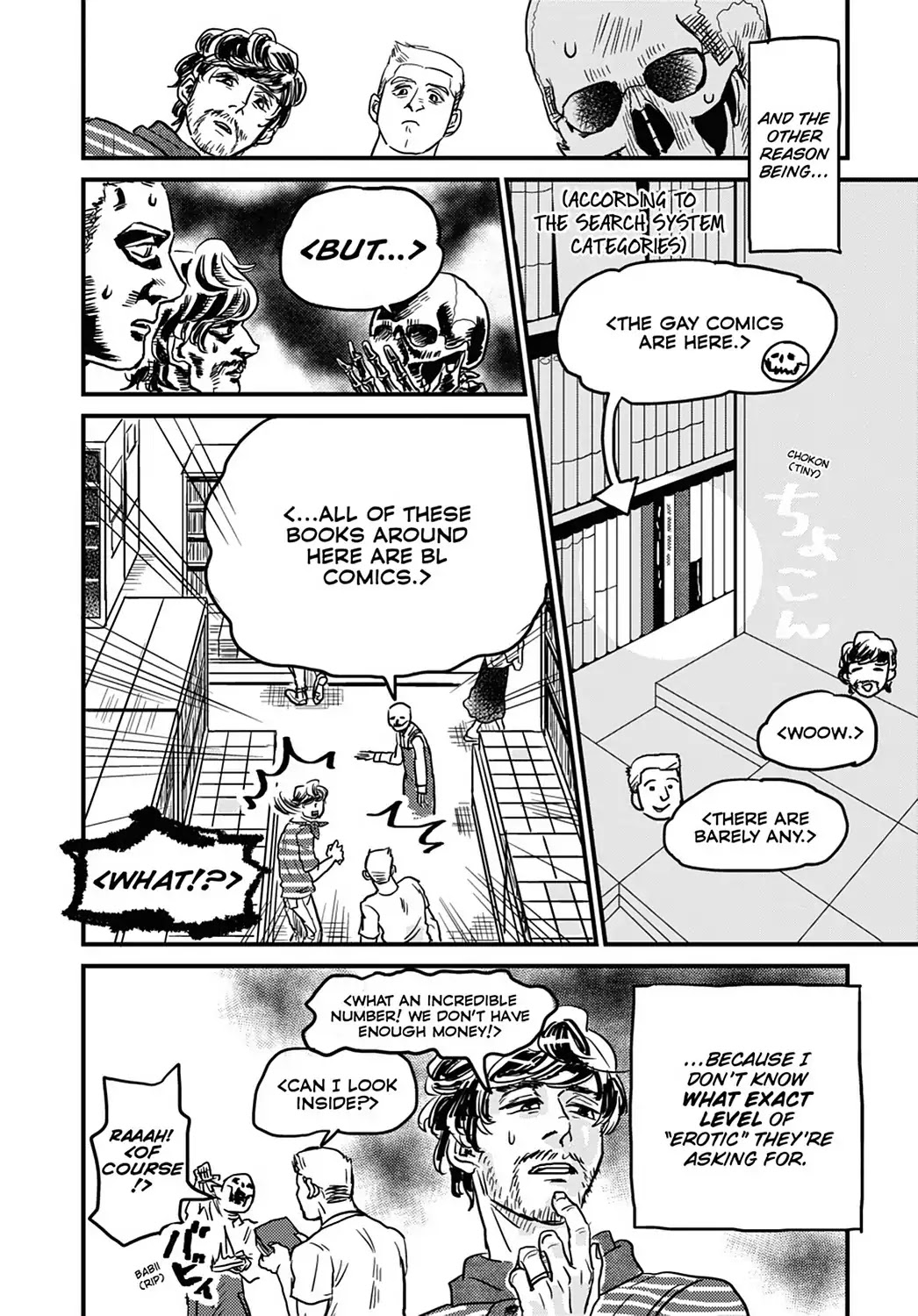 Skull-face Bookseller Honda-san Chapter 10 page 6 - Chapter 10: Erotica on the Mind