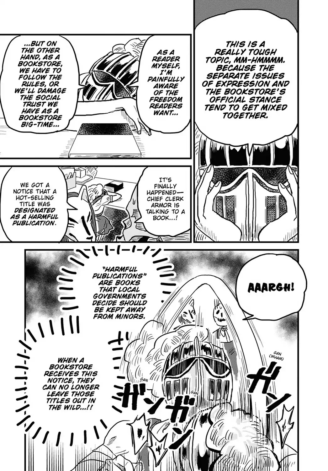 Skull-face Bookseller Honda-san Chapter 10 page 7 - Chapter 10: Erotica on the Mind