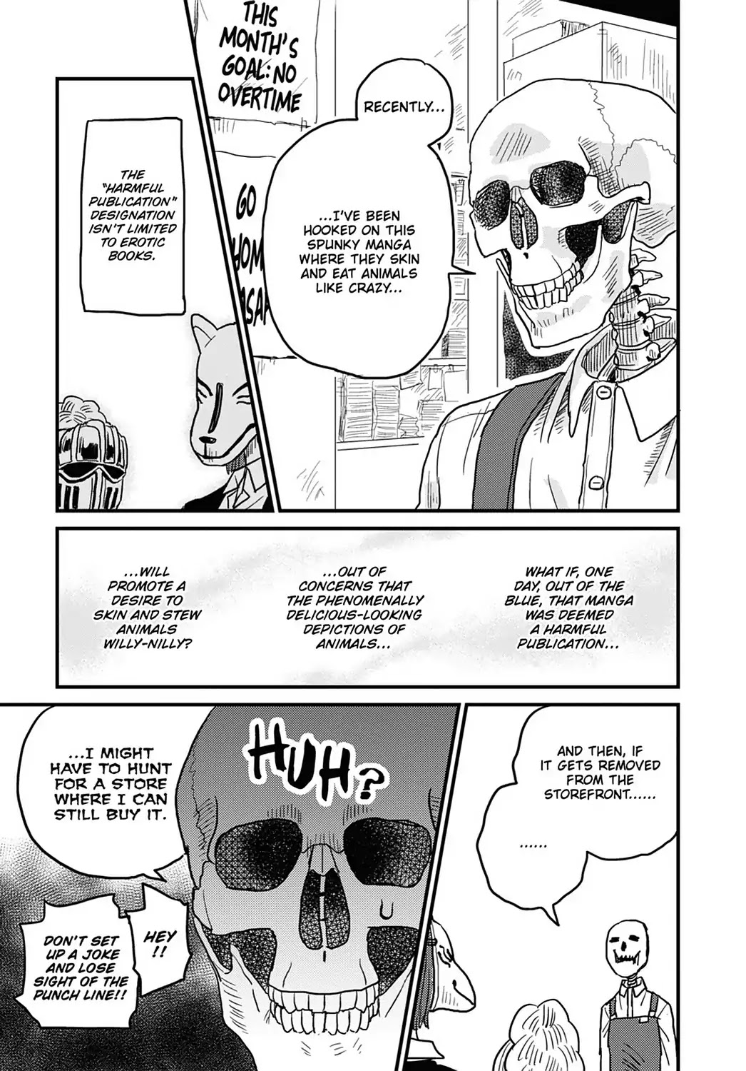 Skull-face Bookseller Honda-san Chapter 10 page 9 - Chapter 10: Erotica on the Mind