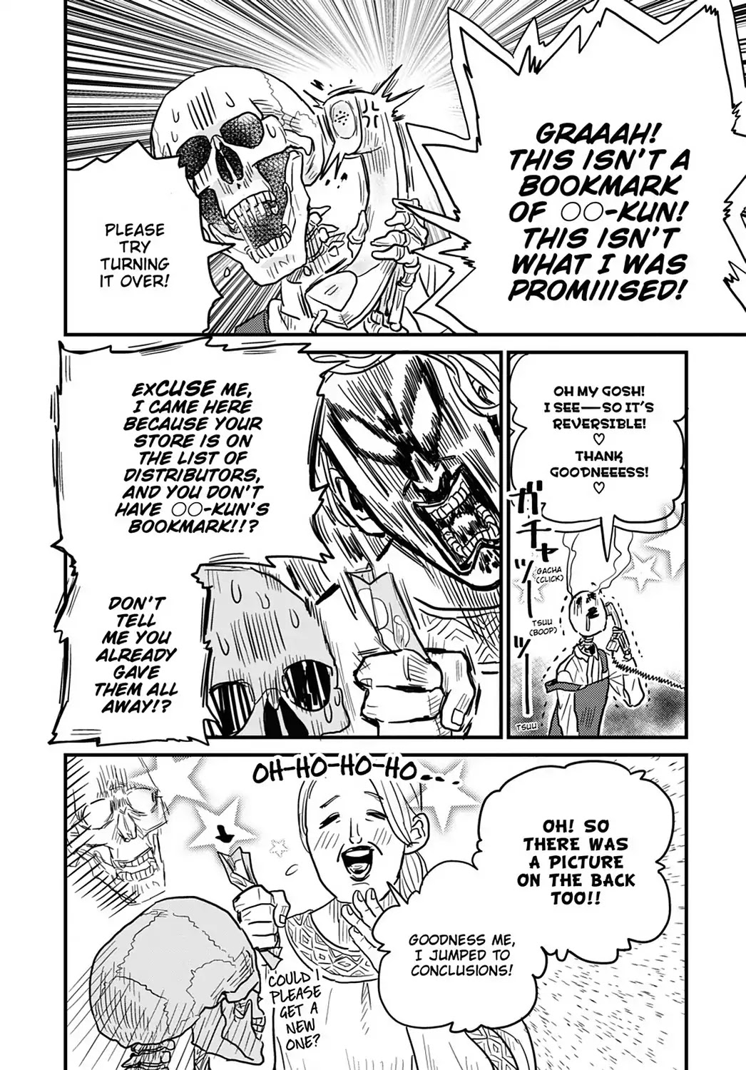 Skull-face Bookseller Honda-san Chapter 12 page 10 - Chapter 12: Our Fair-Day War