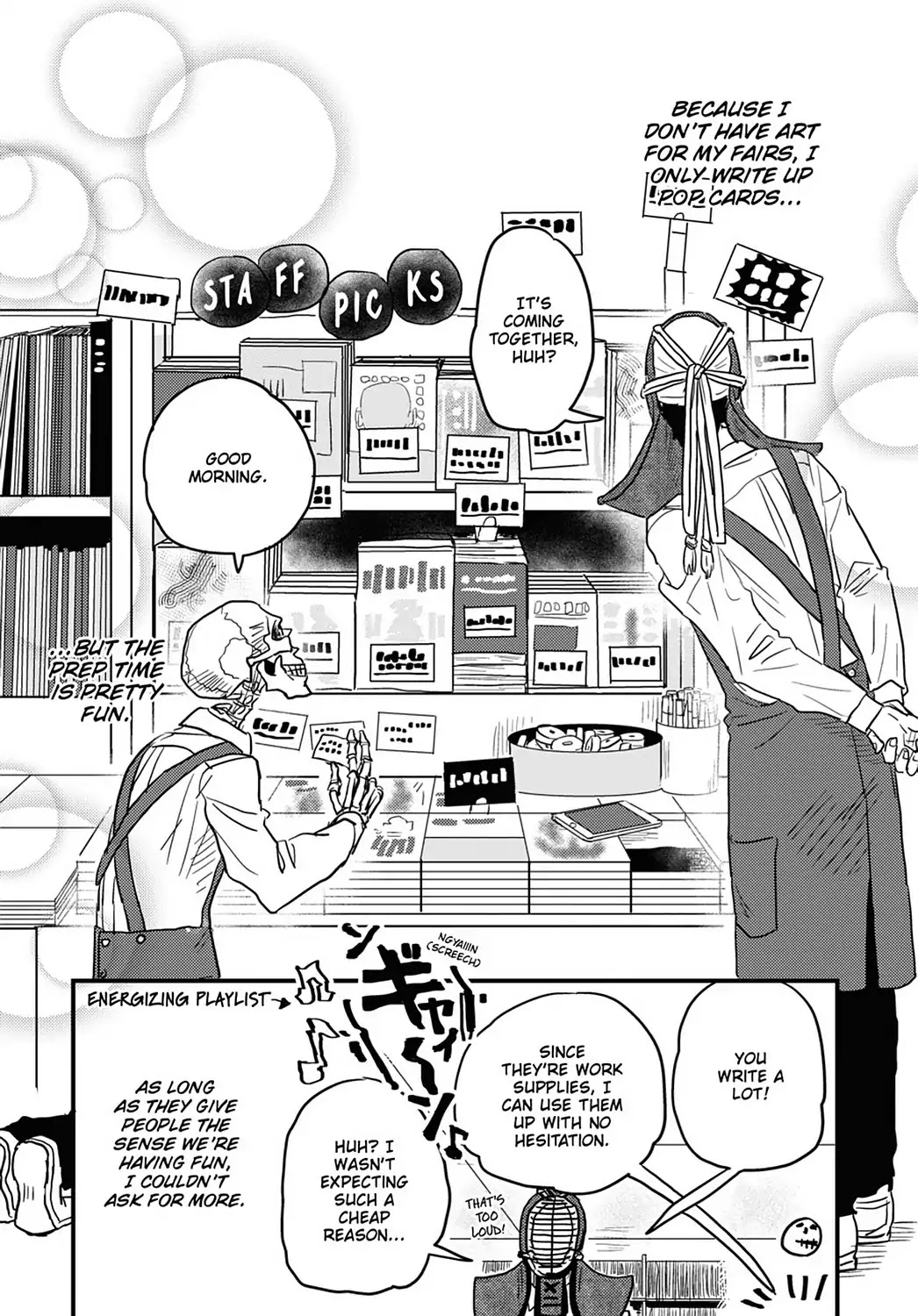 Skull-face Bookseller Honda-san Chapter 12 page 17 - Chapter 12: Our Fair-Day War