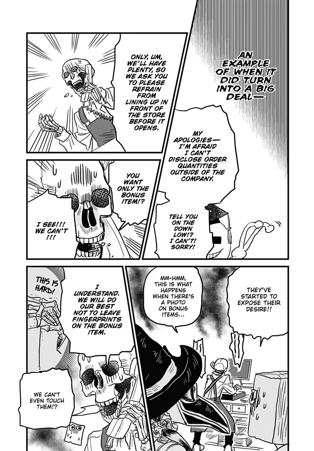 Skull-face Bookseller Honda-san Chapter 12 page 8 - Chapter 12: Our Fair-Day War