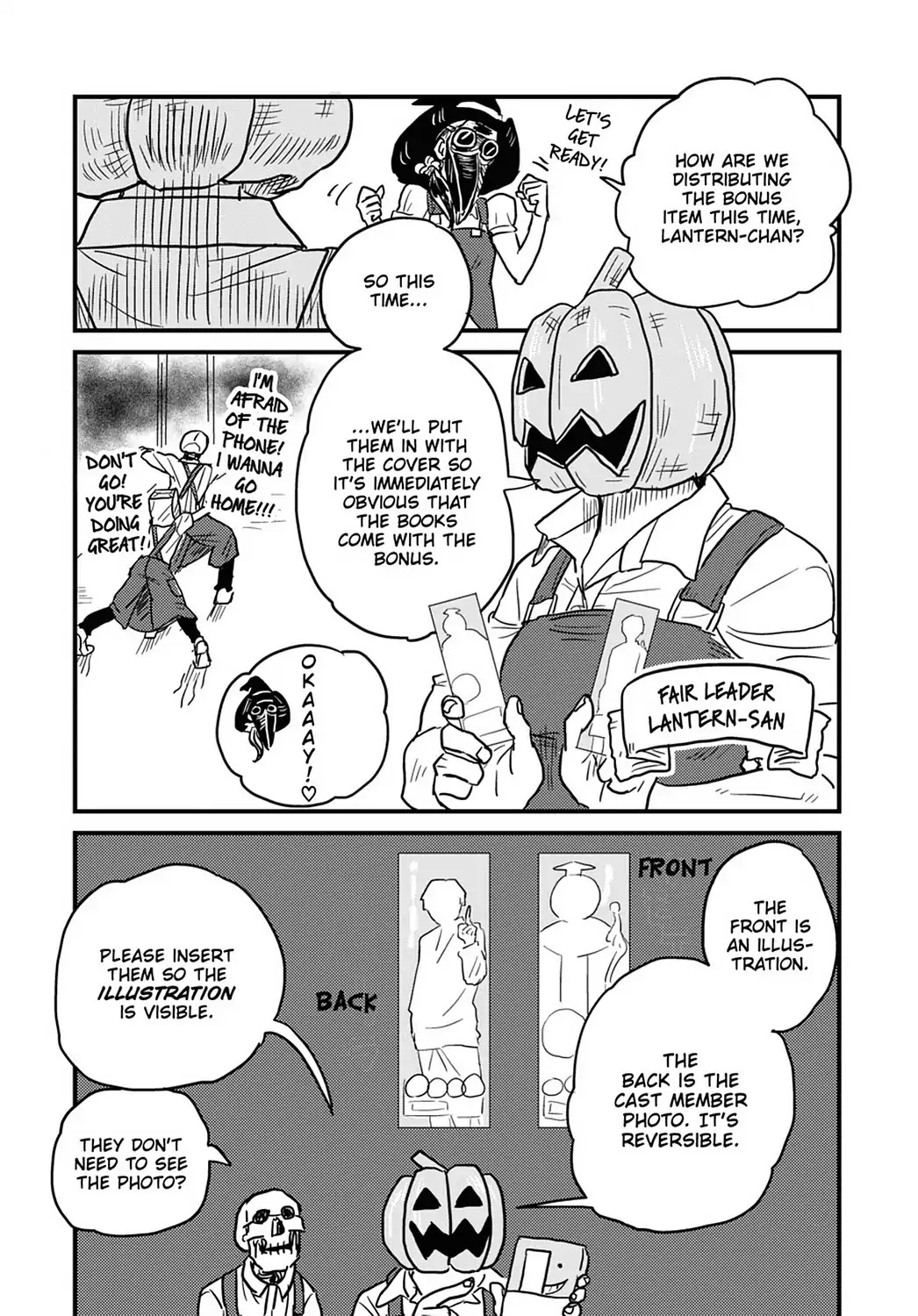 Skull-face Bookseller Honda-san Chapter 12 page 9 - Chapter 12: Our Fair-Day War