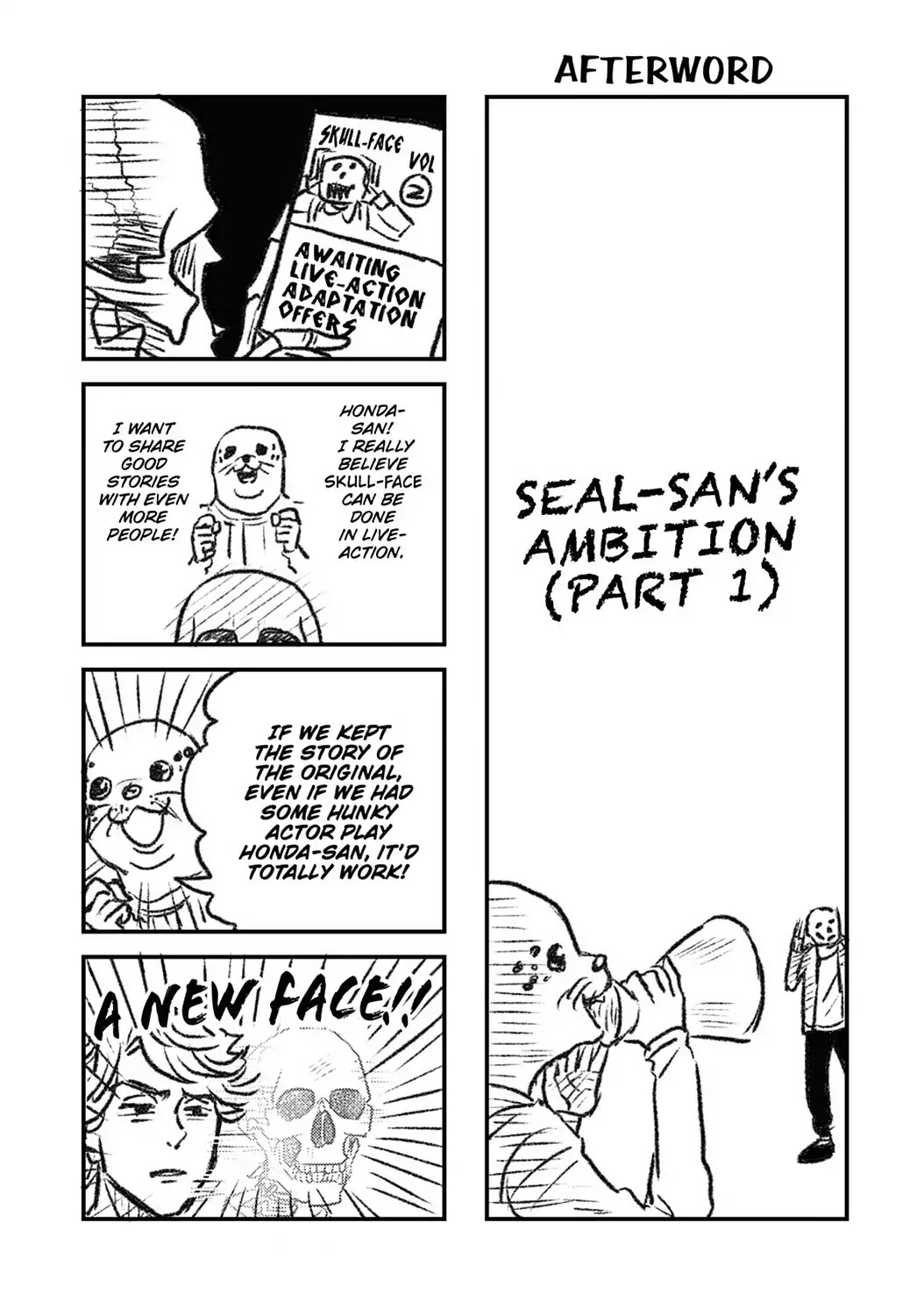 Skull-face Bookseller Honda-san Chapter 14.6 page 12 - Vol.2 Special Bonus Manga 2