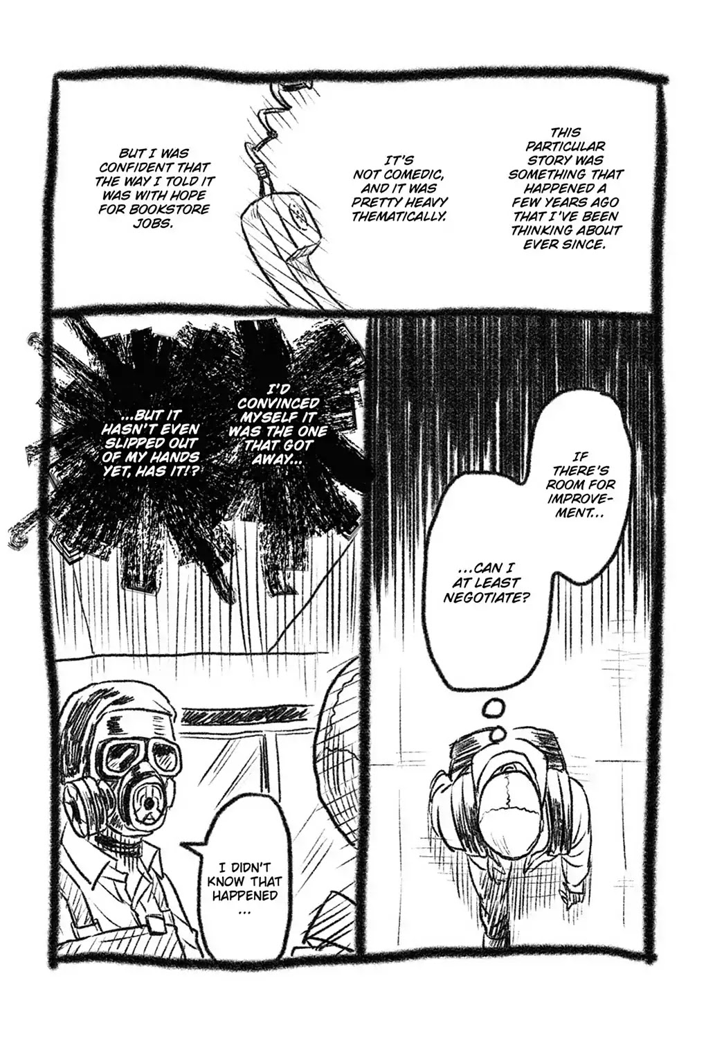 Skull-face Bookseller Honda-san Chapter 14.6 page 7 - Vol.2 Special Bonus Manga 2
