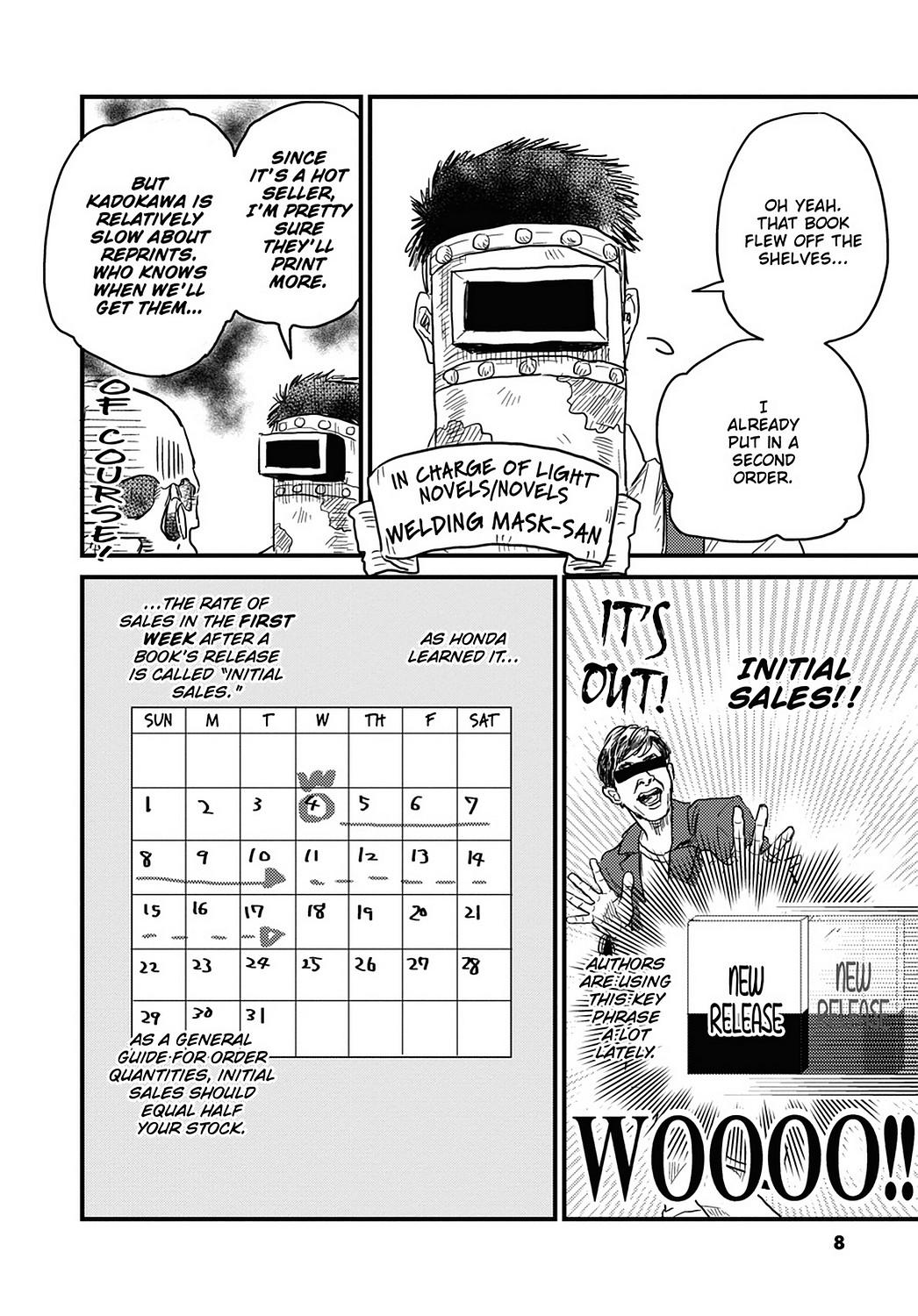 Skull-face Bookseller Honda-san Chapter 15 page 10 - Chapter 15