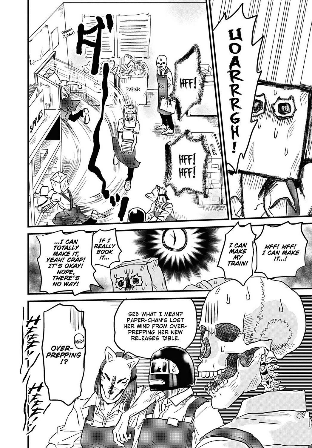 Skull-face Bookseller Honda-san Chapter 15 page 12 - Chapter 15