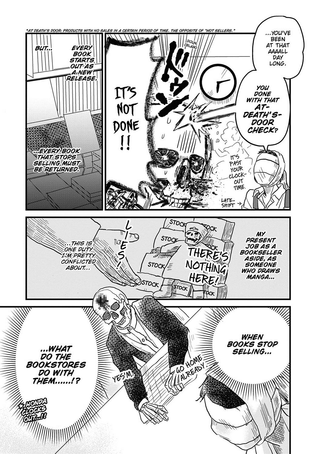 Skull-face Bookseller Honda-san Chapter 15 page 19 - Chapter 15