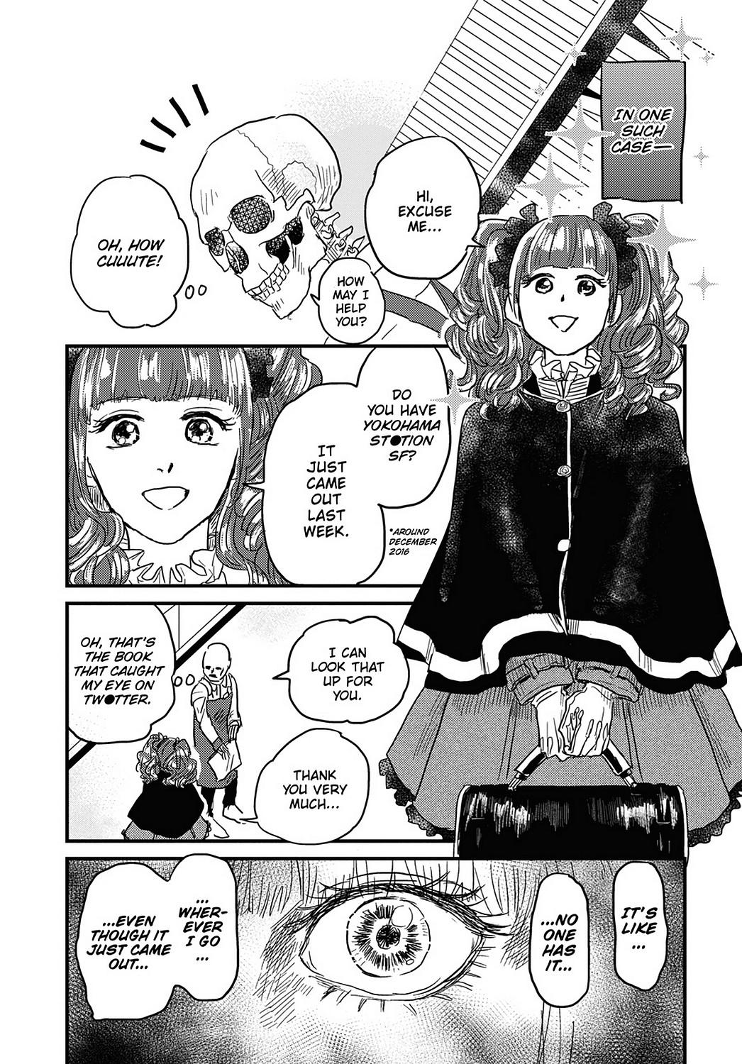 Skull-face Bookseller Honda-san Chapter 15 page 6 - Chapter 15