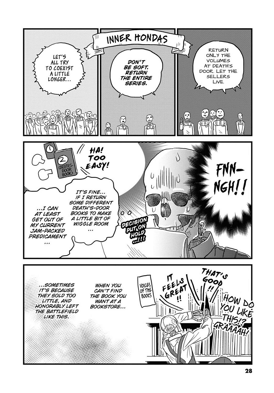 Skull-face Bookseller Honda-san Chapter 16 page 10 - Chapter 16