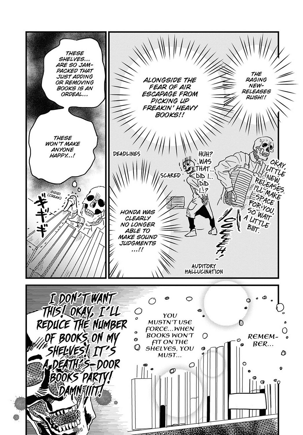 Skull-face Bookseller Honda-san Chapter 16 page 4 - Chapter 16