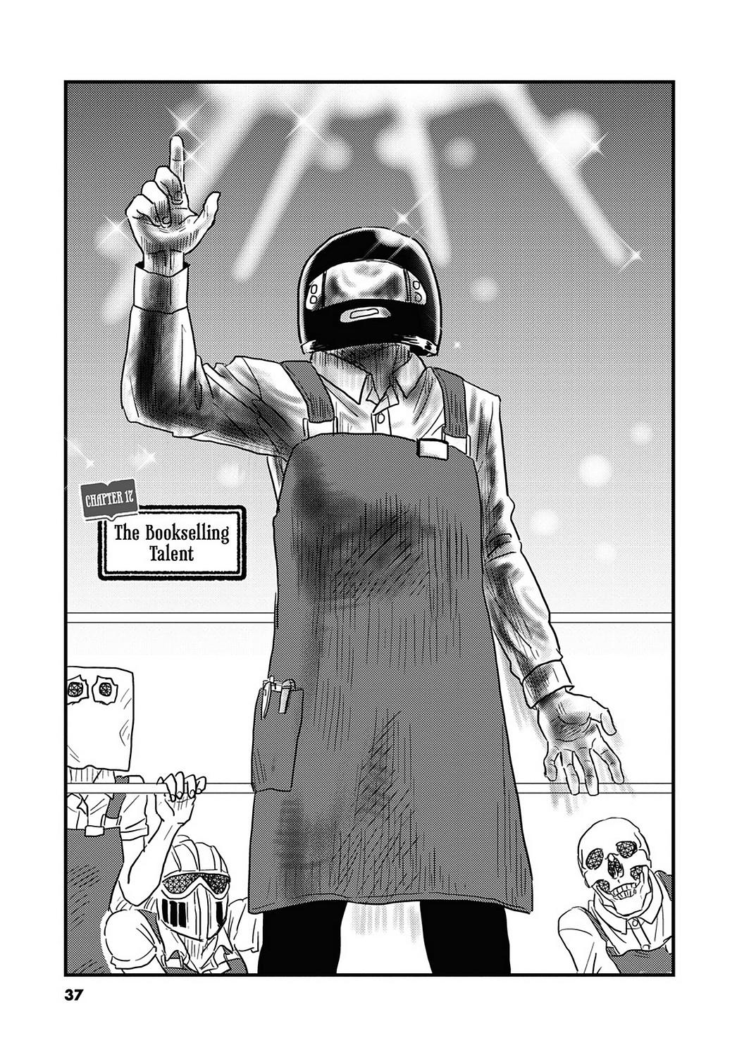 Skull-face Bookseller Honda-san Chapter 17 page 1 - Chapter 17