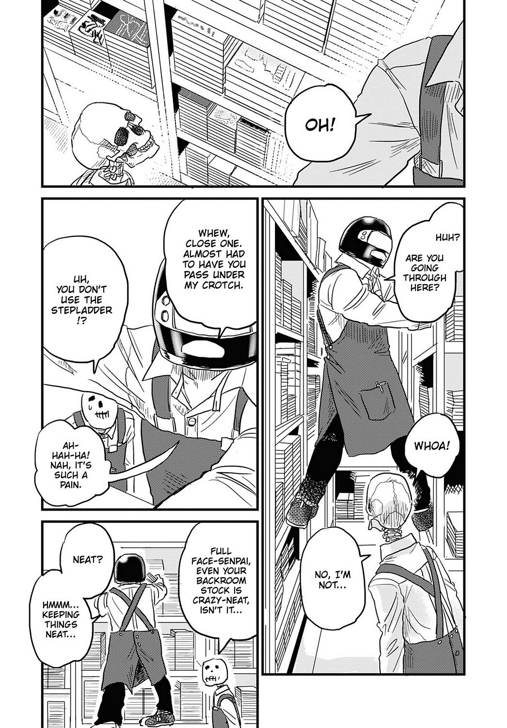 Skull-face Bookseller Honda-san Chapter 17 page 13 - Chapter 17