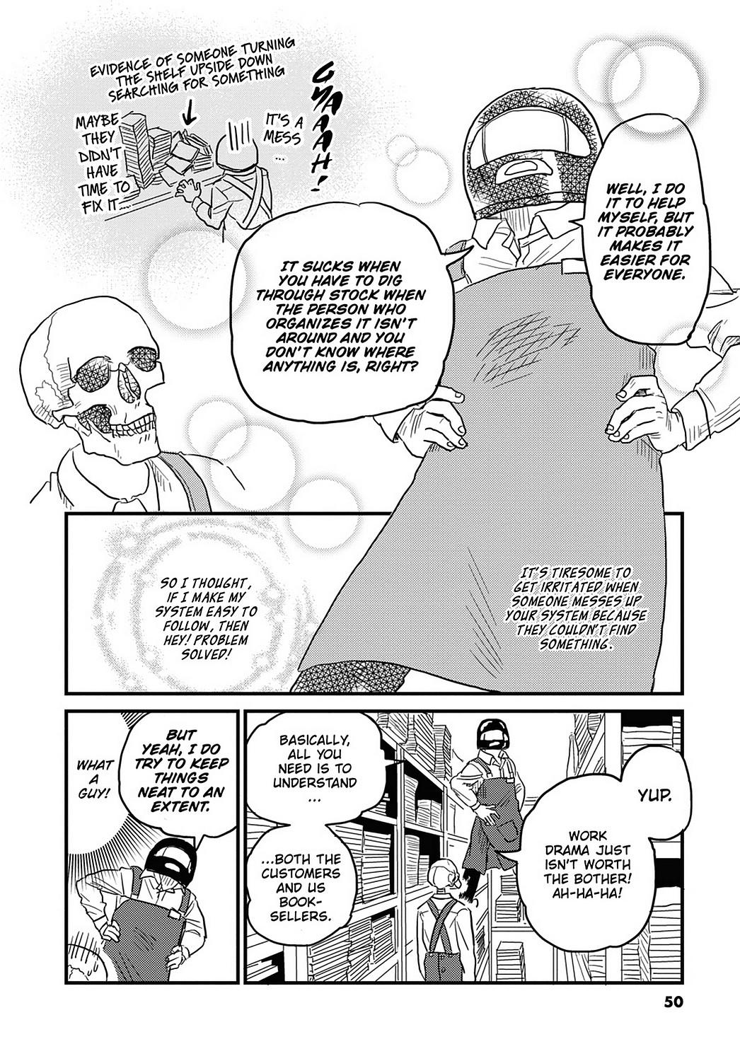Skull-face Bookseller Honda-san Chapter 17 page 14 - Chapter 17
