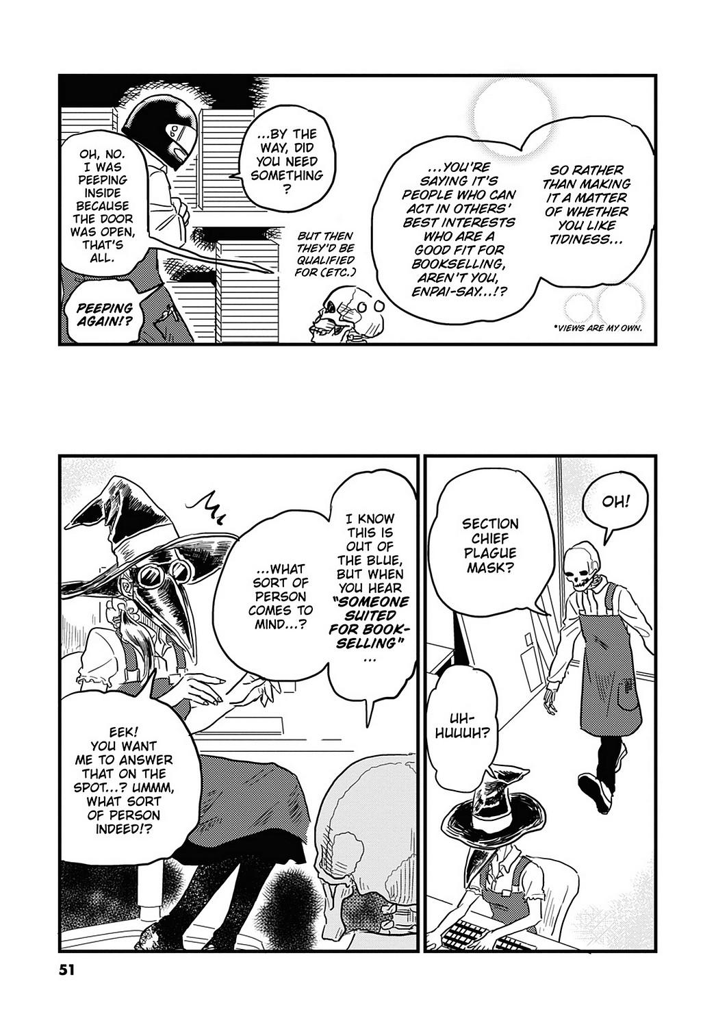 Skull-face Bookseller Honda-san Chapter 17 page 15 - Chapter 17