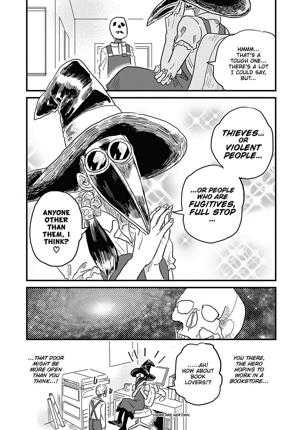 Skull-face Bookseller Honda-san Chapter 17 page 16 - Chapter 17