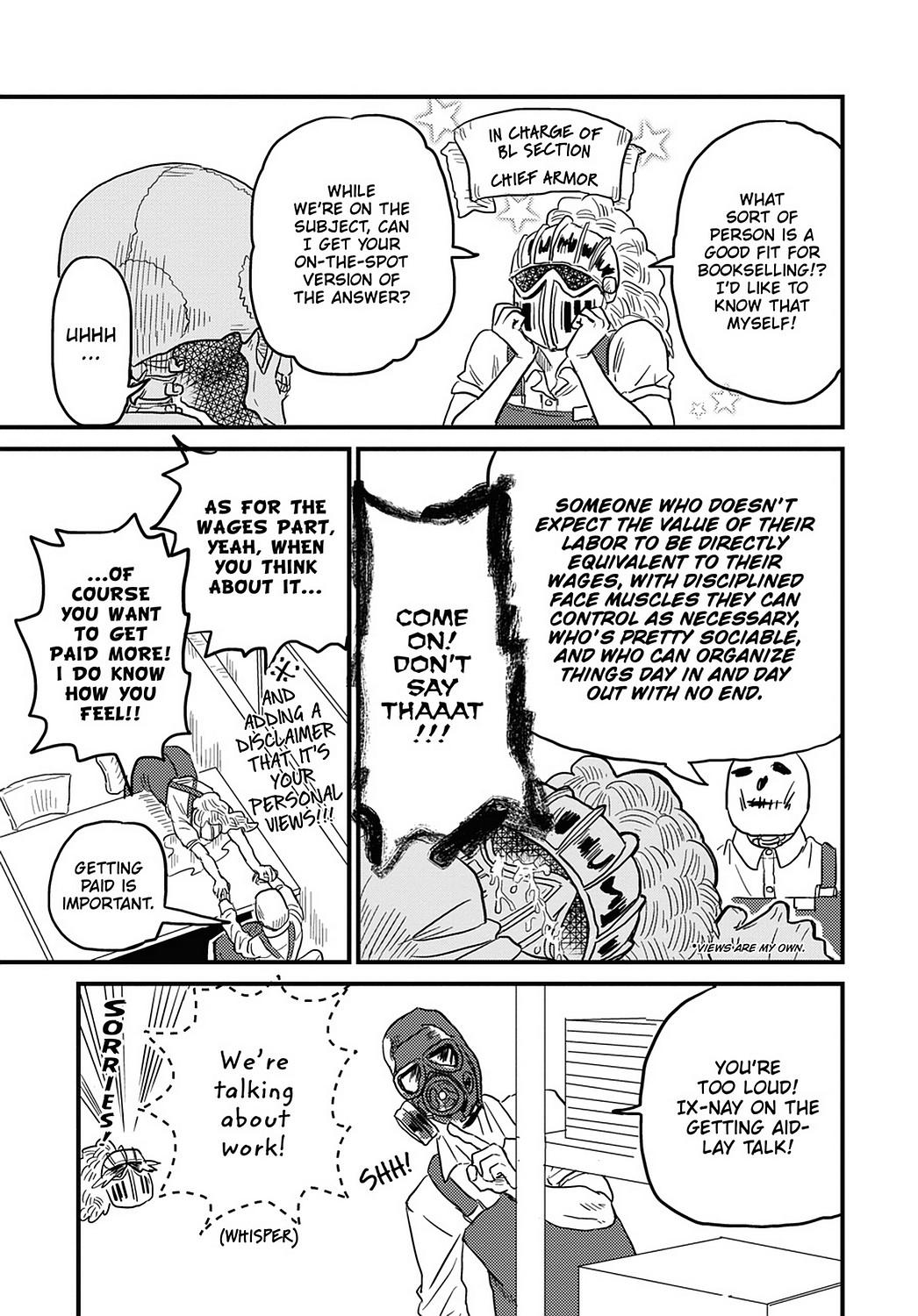 Skull-face Bookseller Honda-san Chapter 17 page 3 - Chapter 17
