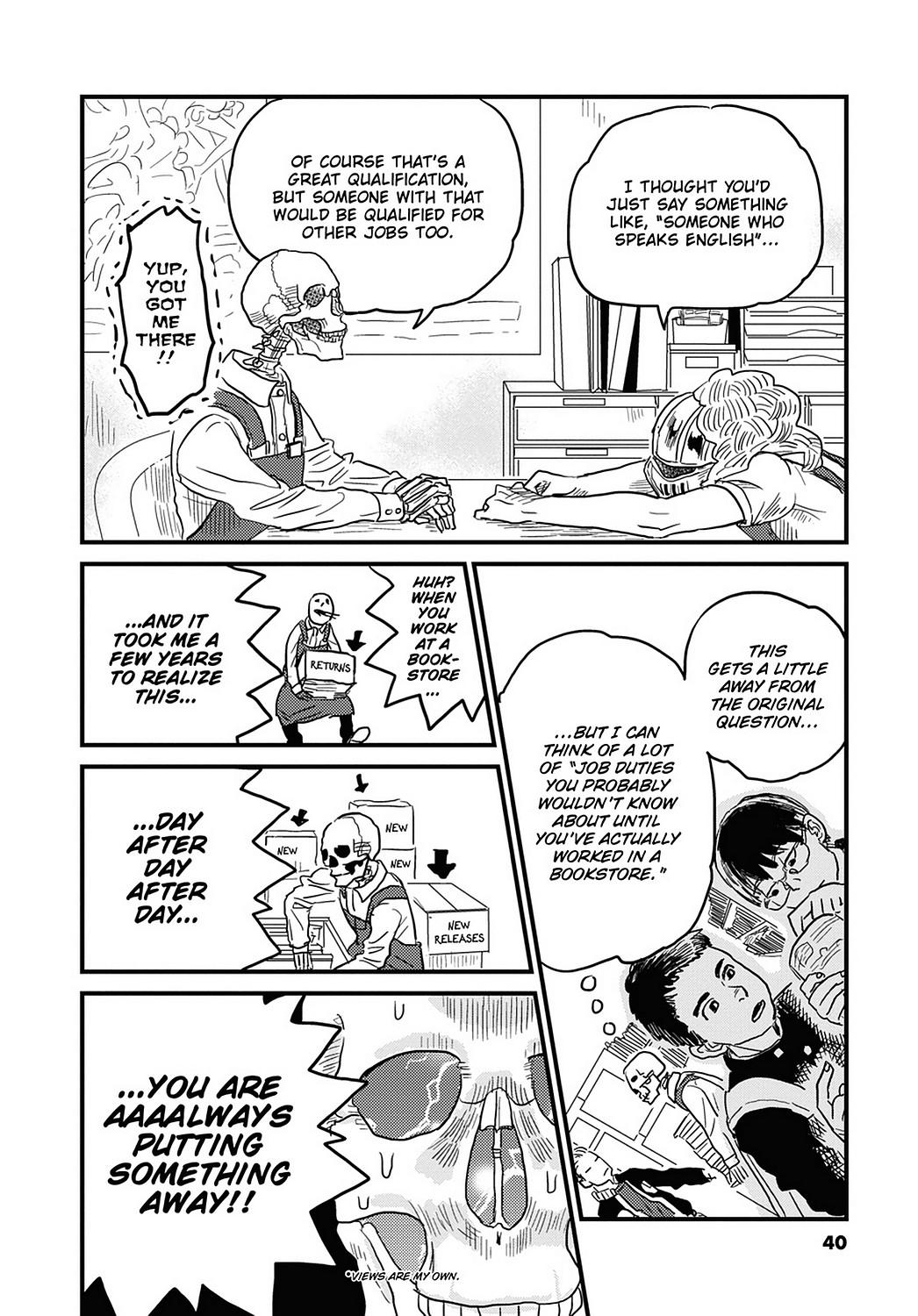 Skull-face Bookseller Honda-san Chapter 17 page 4 - Chapter 17