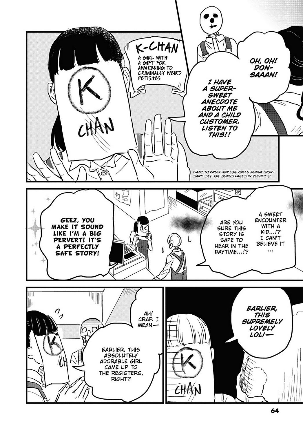 Skull-face Bookseller Honda-san Chapter 18 page 10 - Chapter 18