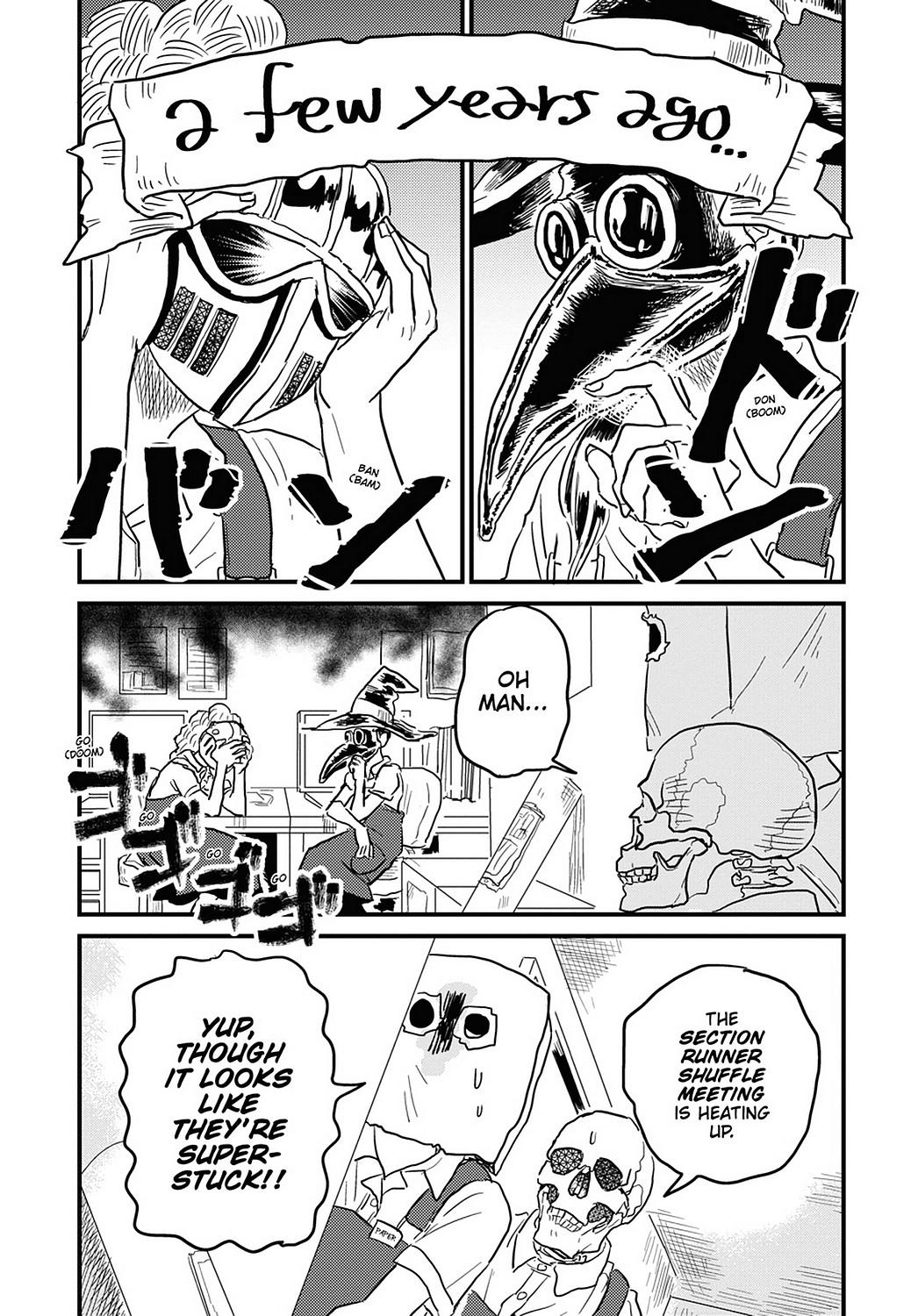 Skull-face Bookseller Honda-san Chapter 19 page 1 - Chapter 19