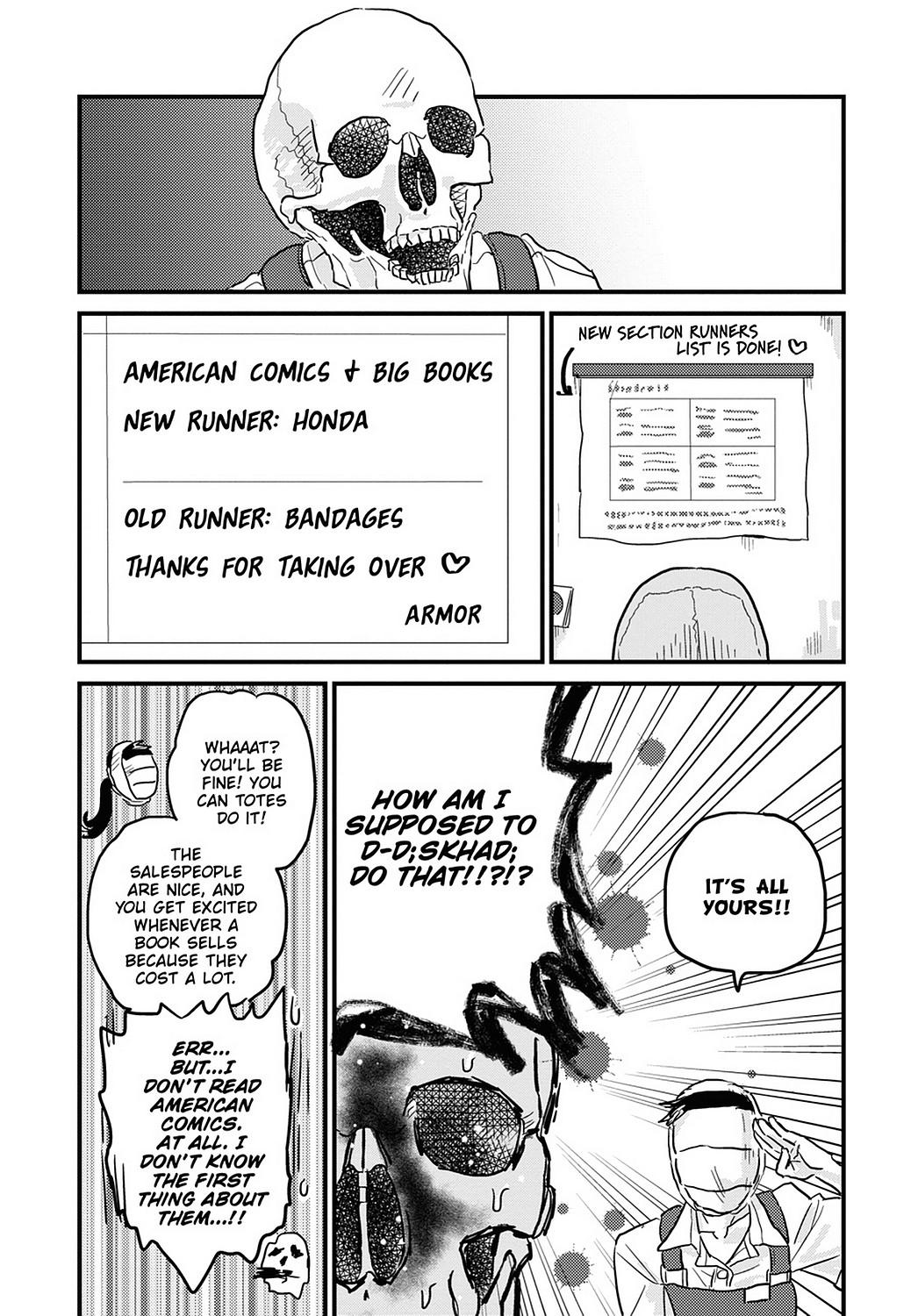 Skull-face Bookseller Honda-san Chapter 19 page 13 - Chapter 19