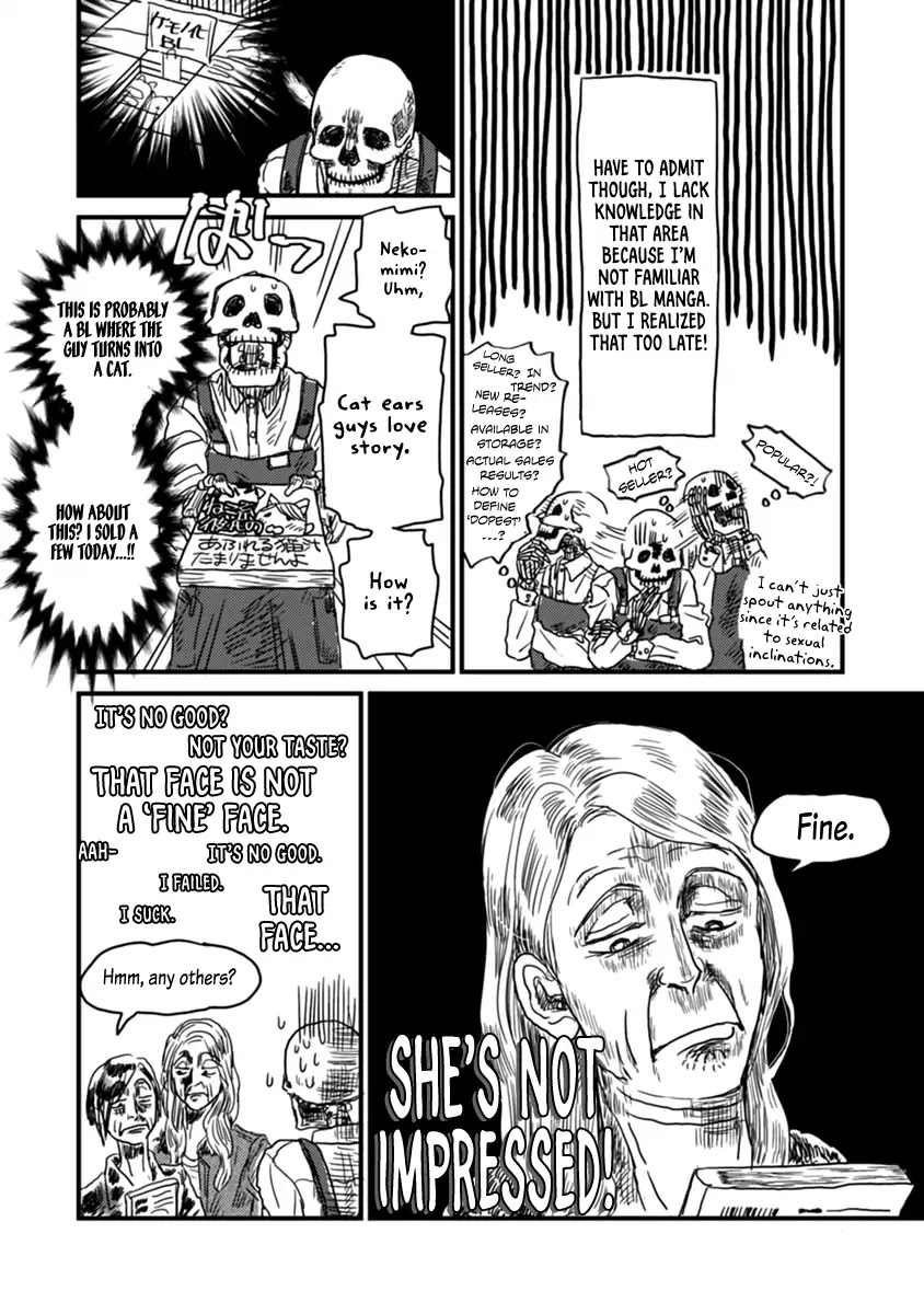 Skull-face Bookseller Honda-san Chapter 2 page 13 - Chapter 2: Yaoi Girls From Overseas!!!