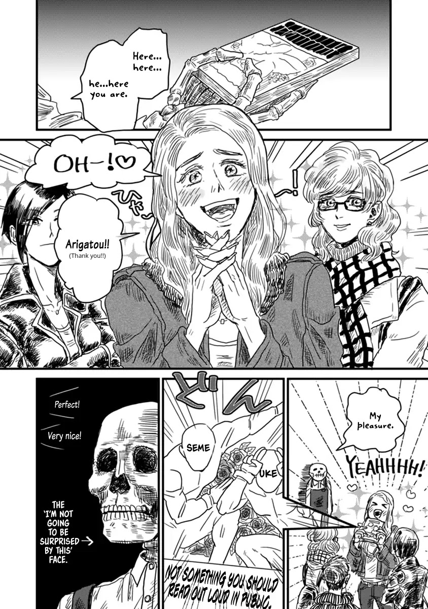 Skull-face Bookseller Honda-san Chapter 2 page 9 - Chapter 2: Yaoi Girls From Overseas!!!