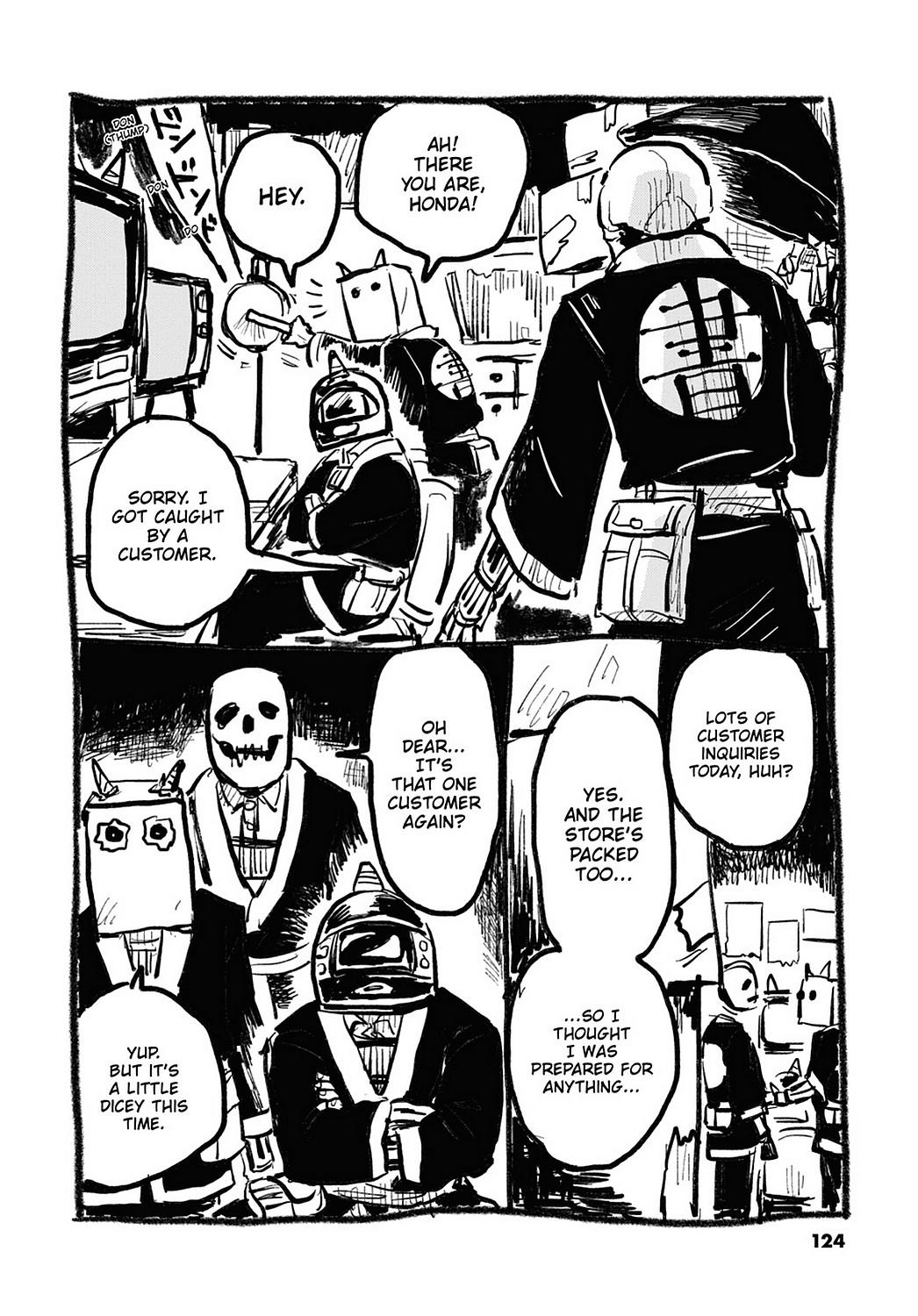 Skull-face Bookseller Honda-san Chapter 20.5 page 14 - Chapter 20.5
