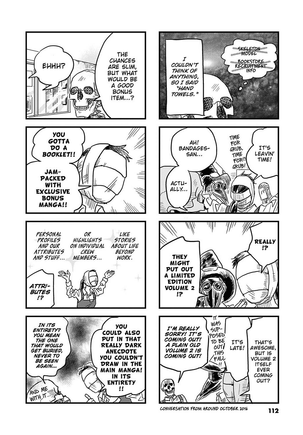 Skull-face Bookseller Honda-san Chapter 20.5 page 2 - Chapter 20.5