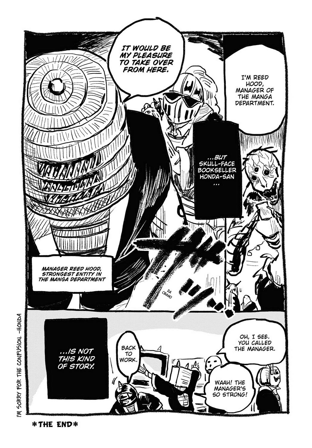 Skull-face Bookseller Honda-san Chapter 20.5 page 21 - Chapter 20.5