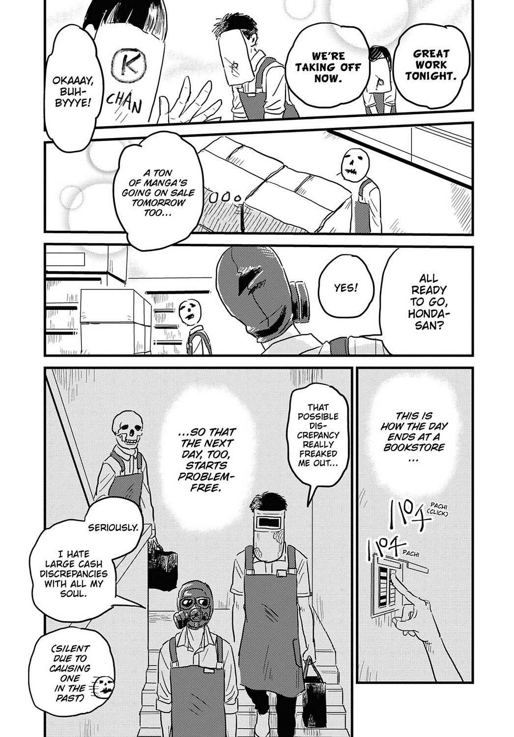Skull-face Bookseller Honda-san Chapter 20 page 17 - Chapter 20
