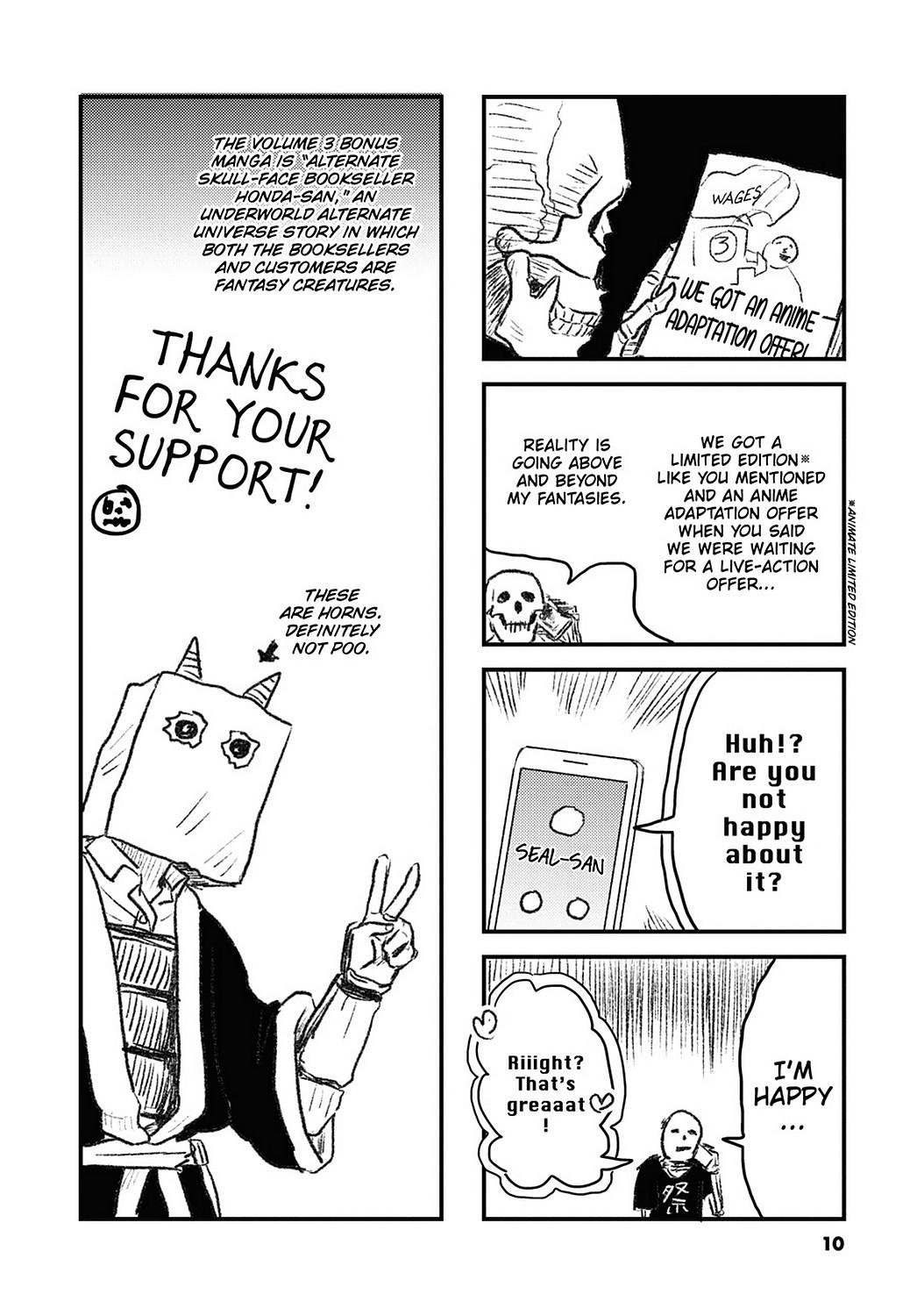 Skull-face Bookseller Honda-san Chapter 21 page 11 - Chapter 21