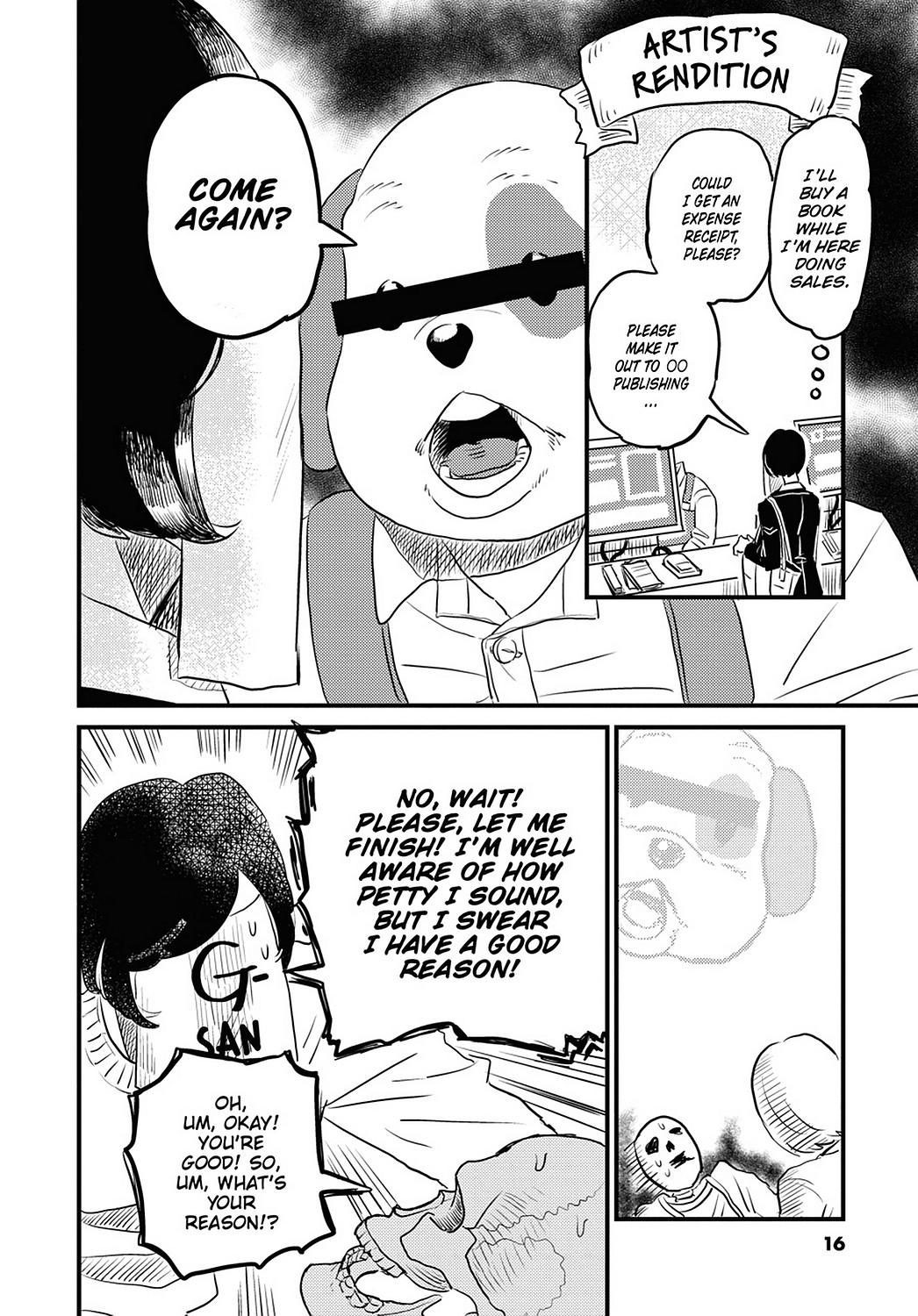 Skull-face Bookseller Honda-san Chapter 21 page 17 - Chapter 21