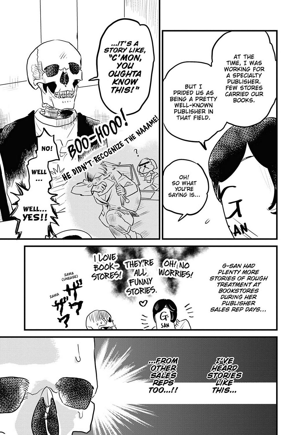 Skull-face Bookseller Honda-san Chapter 21 page 18 - Chapter 21