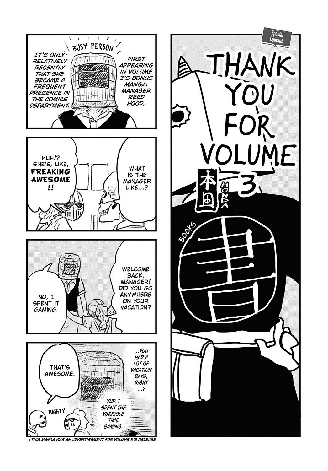 Skull-face Bookseller Honda-san Chapter 21 page 8 - Chapter 21