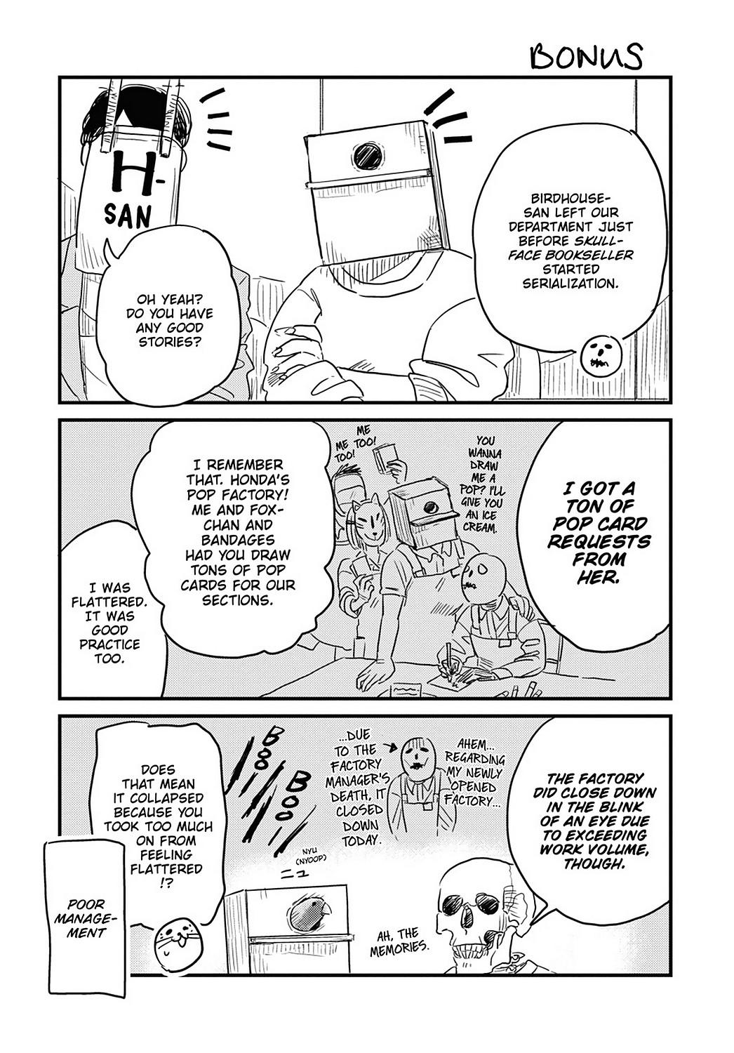 Skull-face Bookseller Honda-san Chapter 22 page 11 - Chapter 22