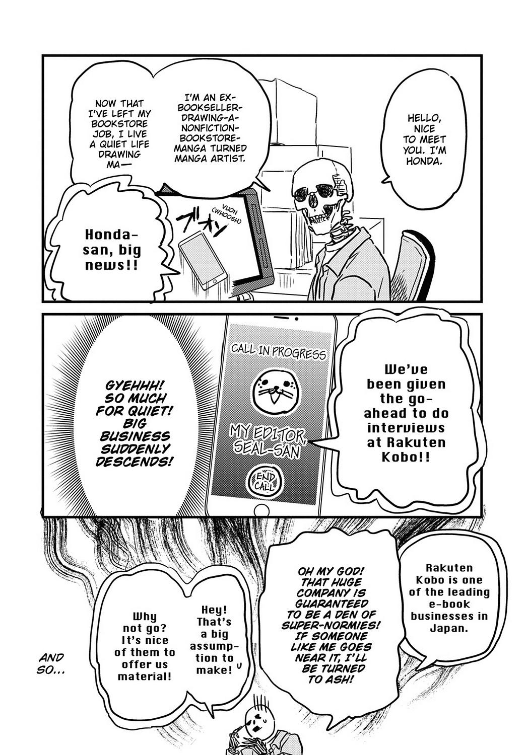 Skull-face Bookseller Honda-san Chapter 22 page 13 - Chapter 22