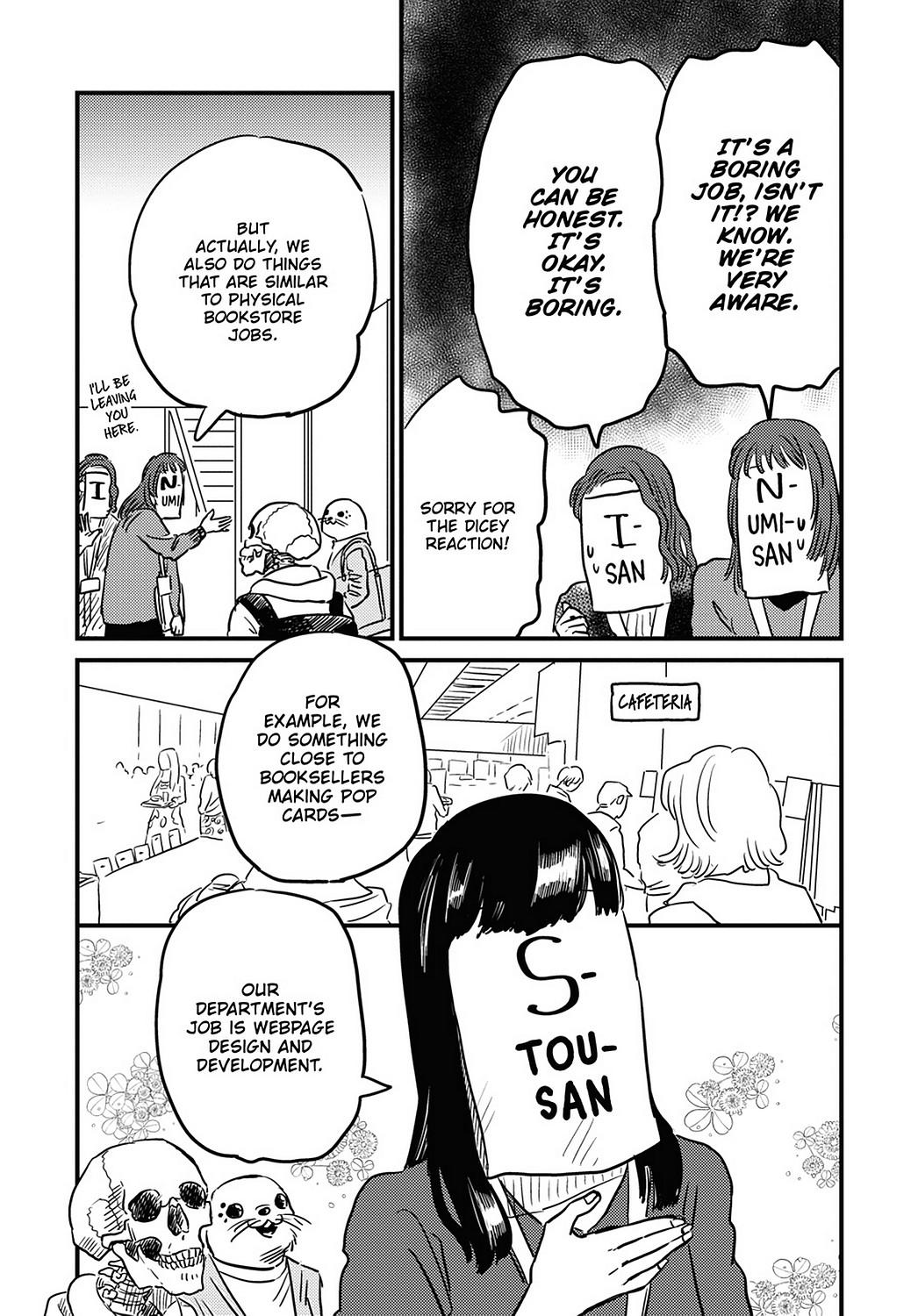 Skull-face Bookseller Honda-san Chapter 22 page 16 - Chapter 22