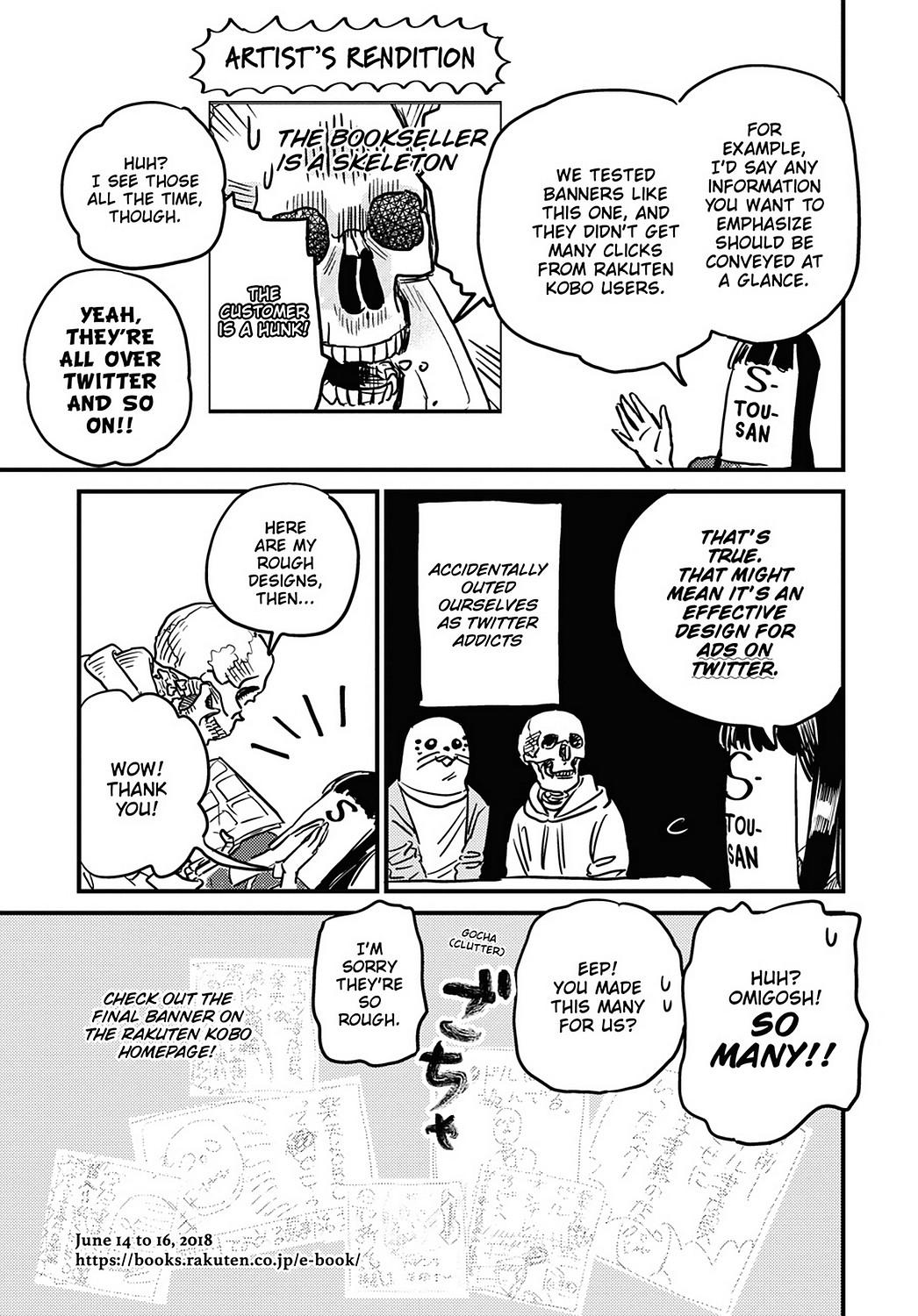 Skull-face Bookseller Honda-san Chapter 22 page 18 - Chapter 22