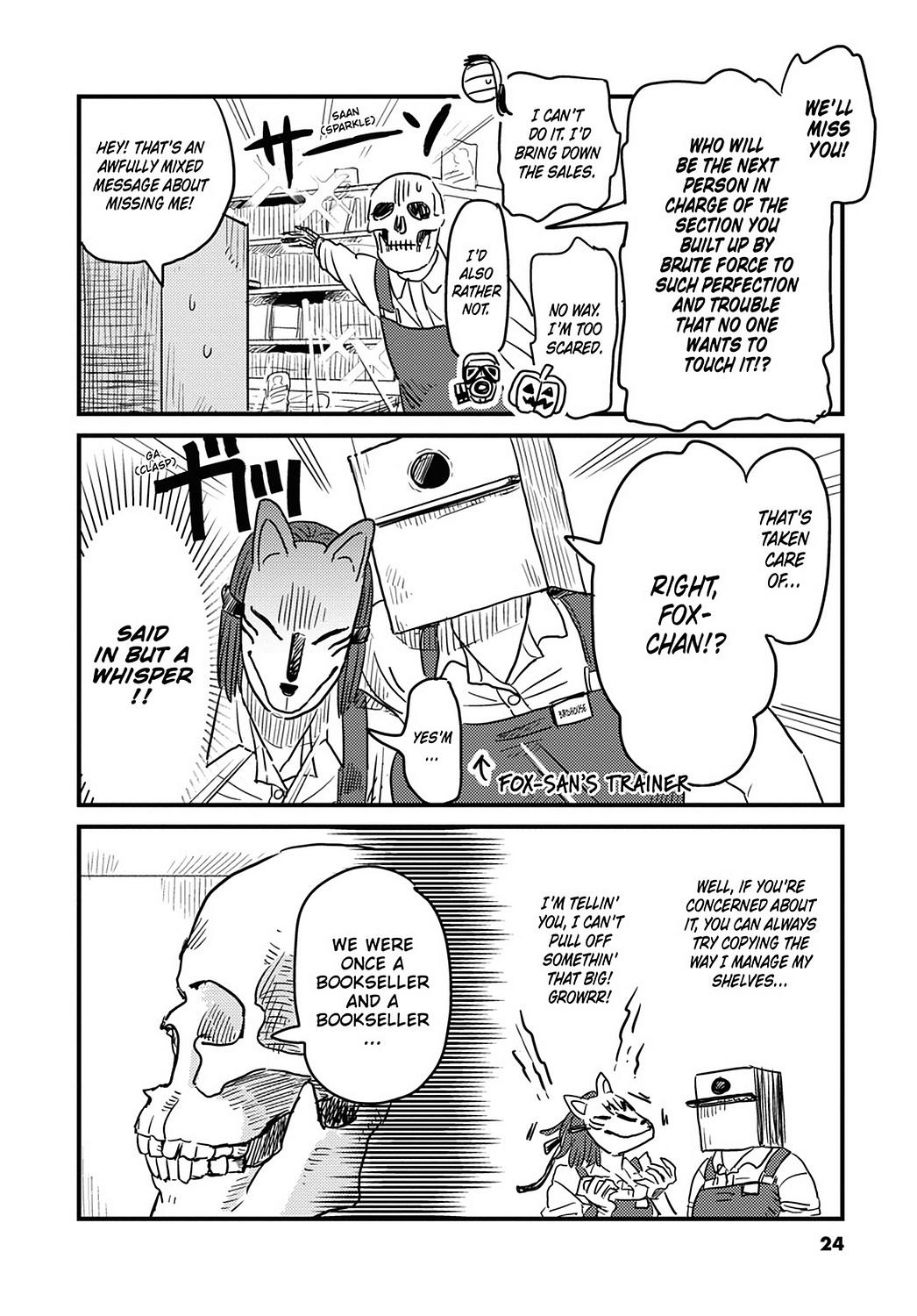 Skull-face Bookseller Honda-san Chapter 22 page 2 - Chapter 22