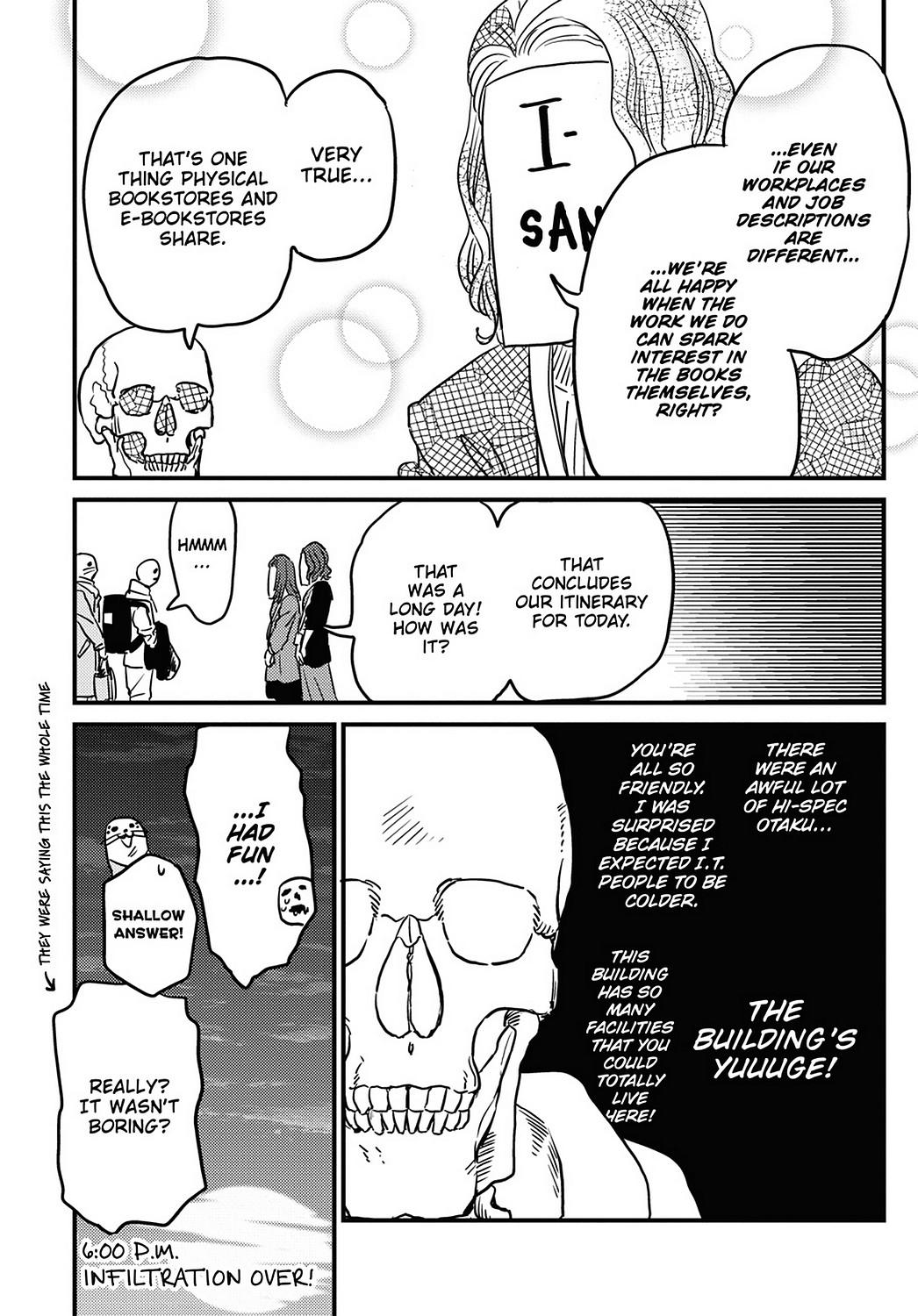 Skull-face Bookseller Honda-san Chapter 22 page 23 - Chapter 22