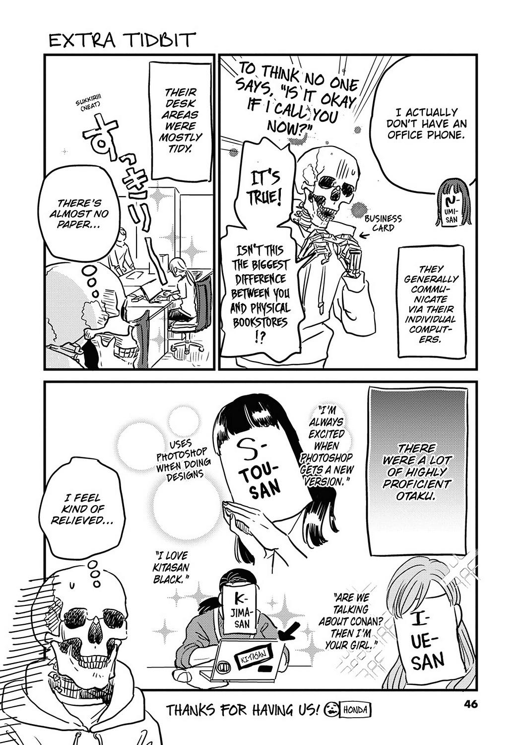 Skull-face Bookseller Honda-san Chapter 22 page 24 - Chapter 22
