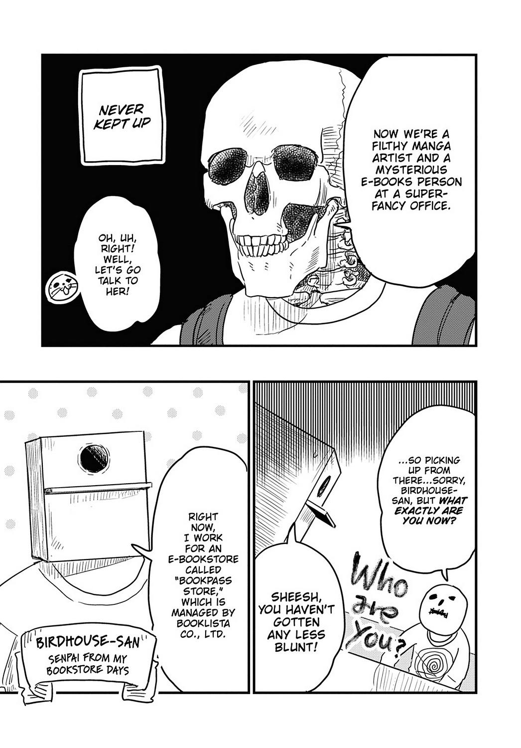 Skull-face Bookseller Honda-san Chapter 22 page 3 - Chapter 22