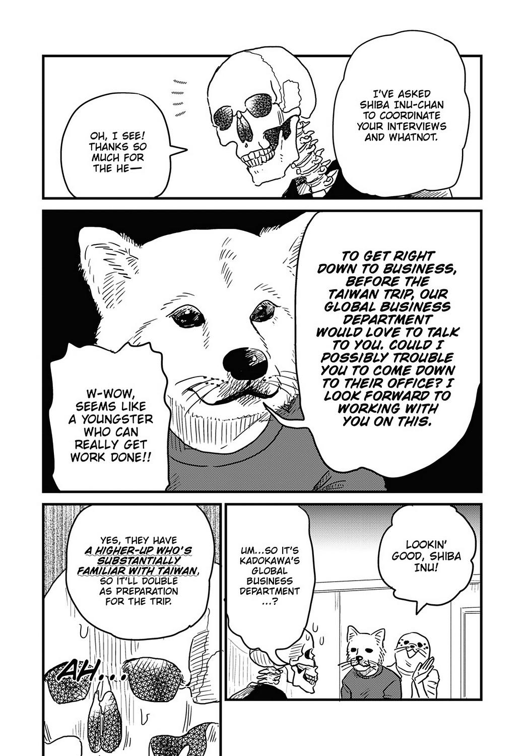 Skull-face Bookseller Honda-san Chapter 23 page 3 - Chapter 23