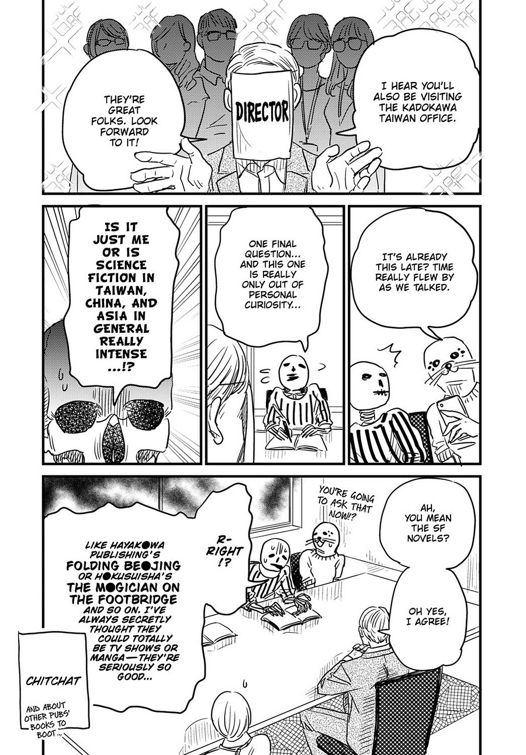 Skull-face Bookseller Honda-san Chapter 23 page 9 - Chapter 23