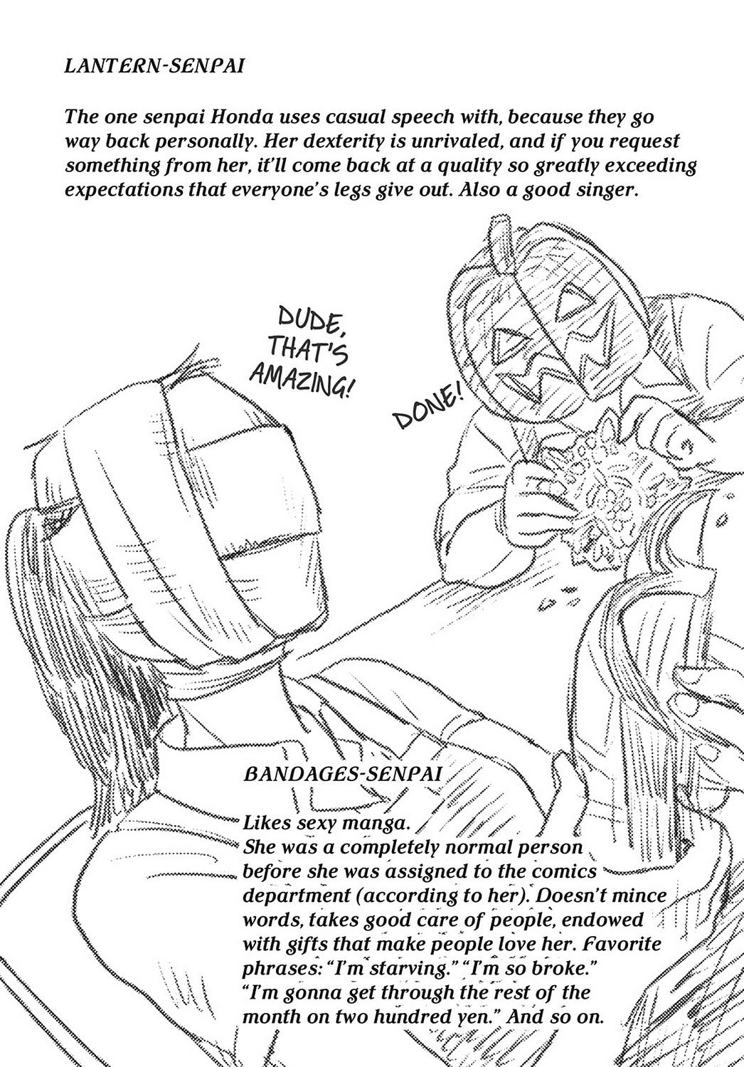 Skull-face Bookseller Honda-san Chapter 24.5 page 10 - Chapter 24.5